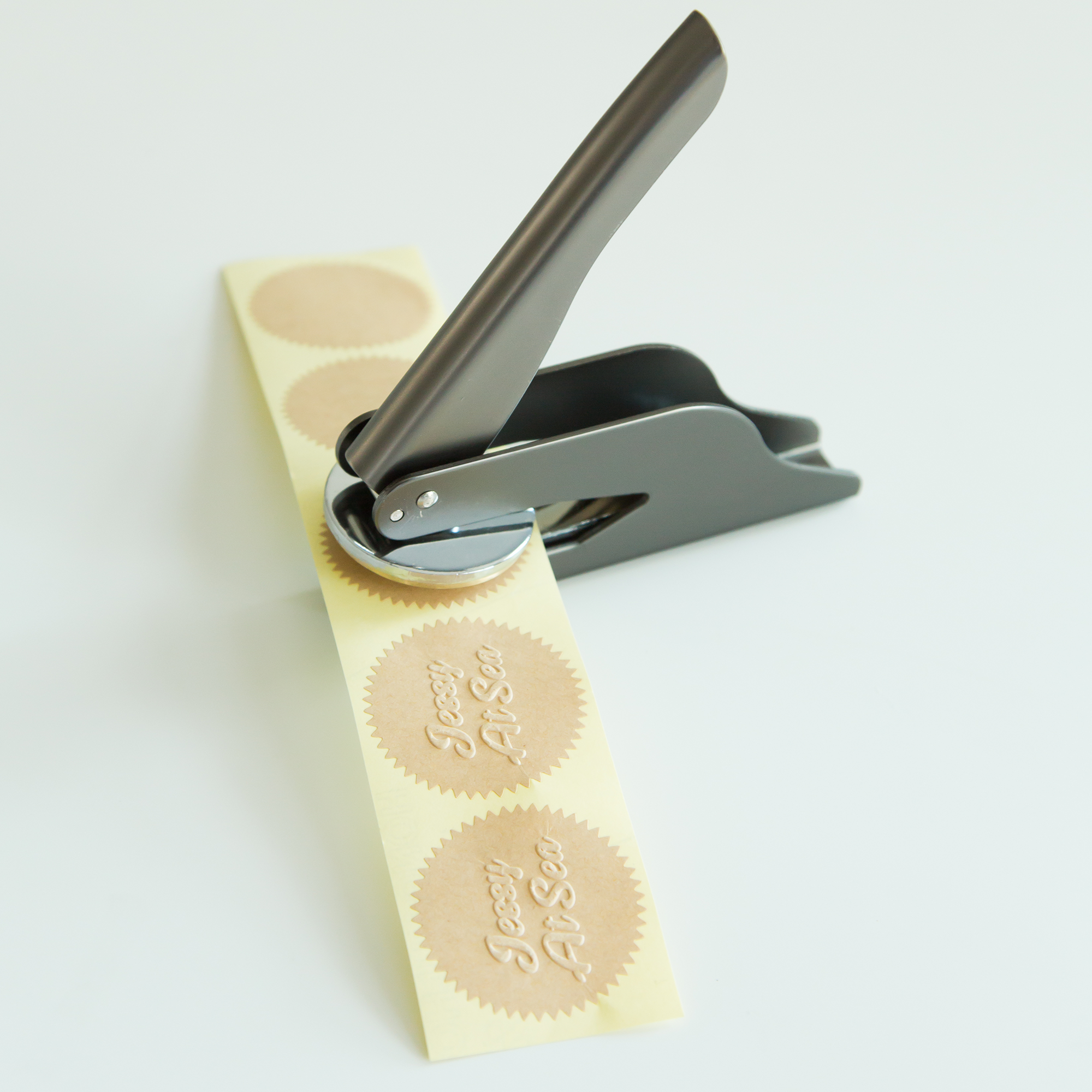Preegstempel Stickers • Kraft (100 st.)