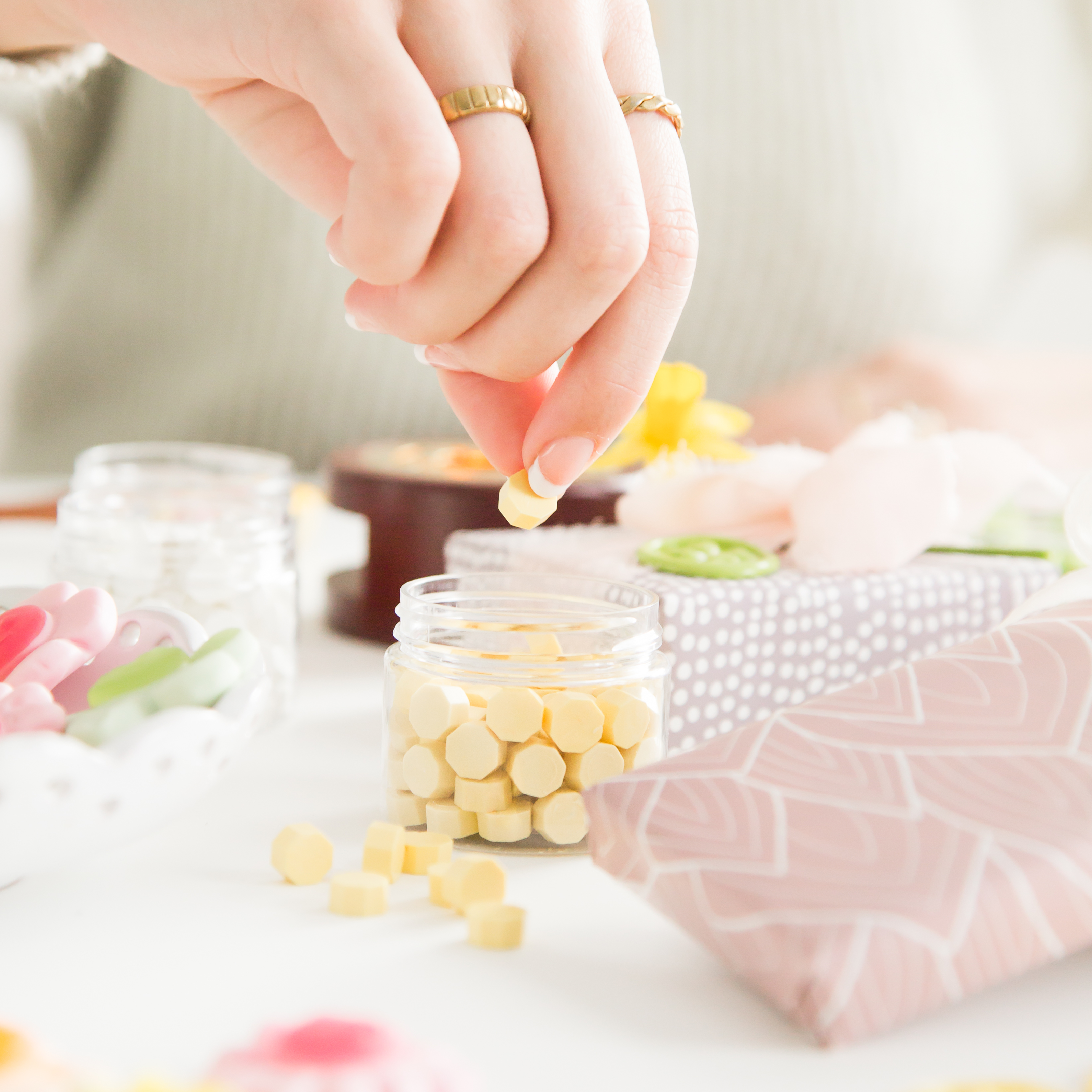 Wax Seal Potjes • Leeg