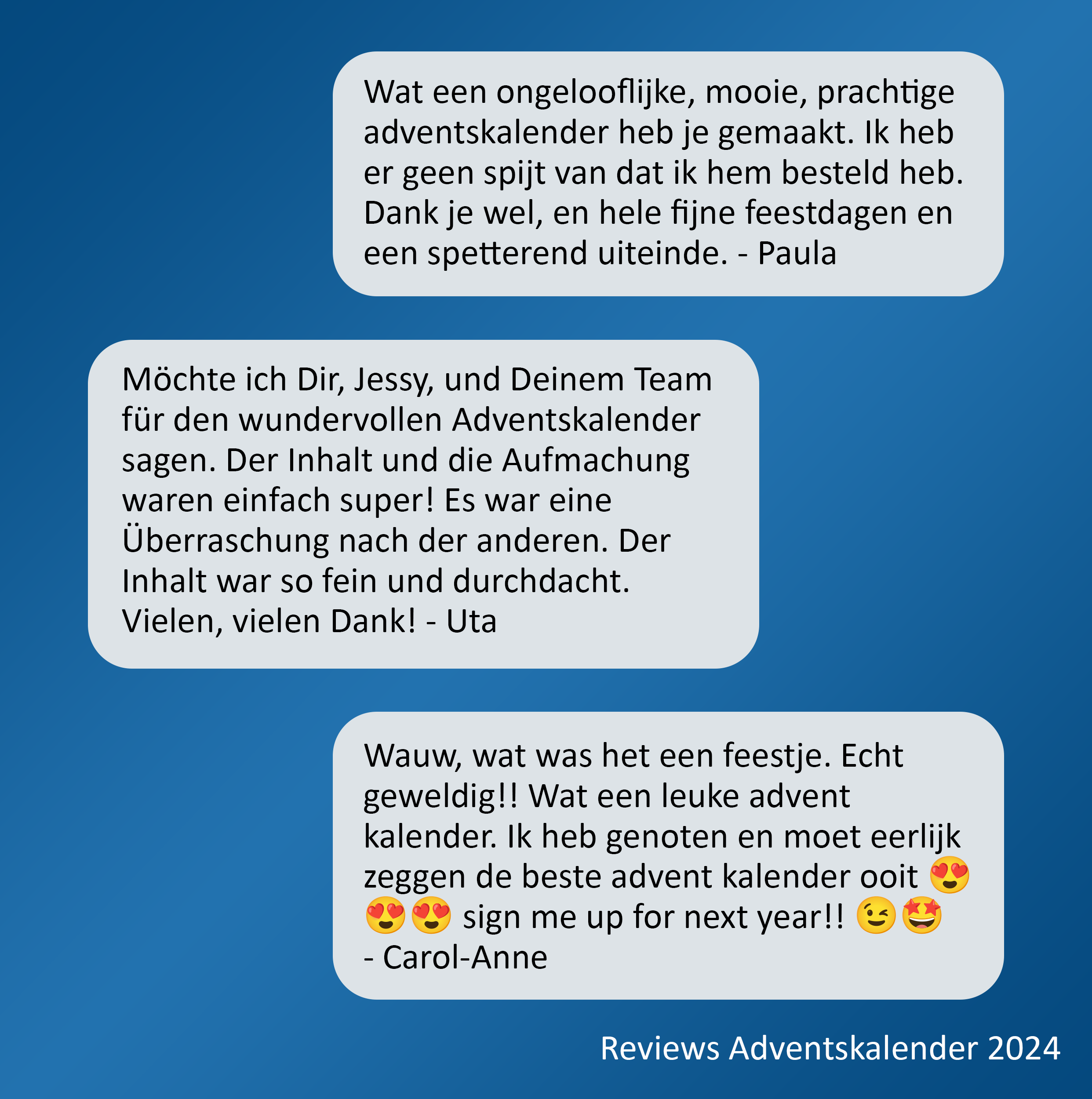 jessyatsea creatieve adventskalender 2025