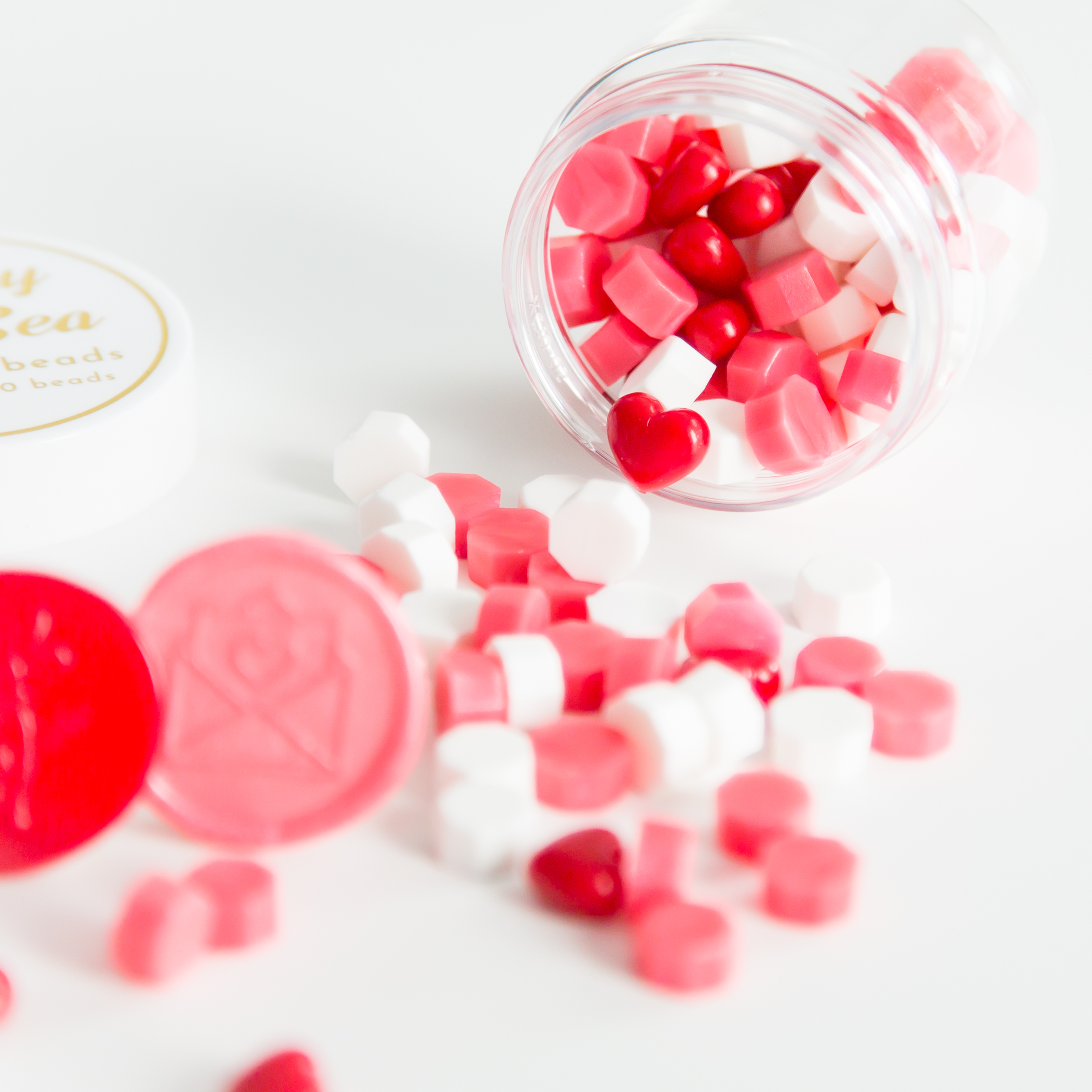 Valentine Beads Wax Seal Beads