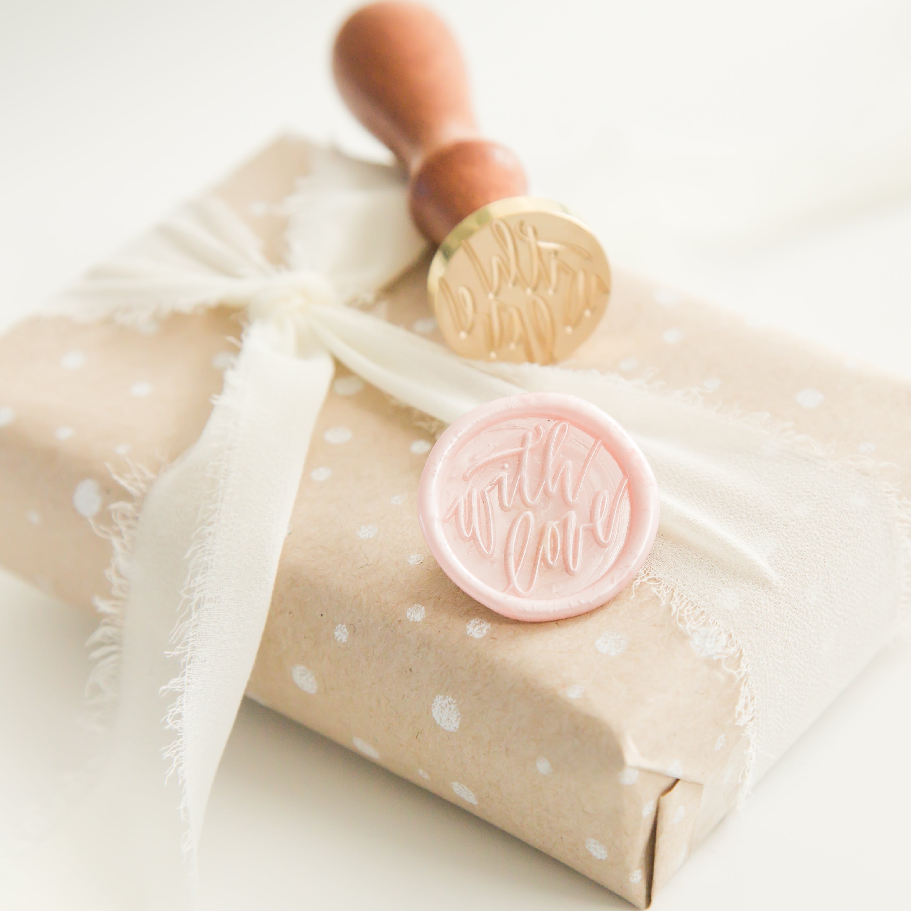 With Love Wax Stempel