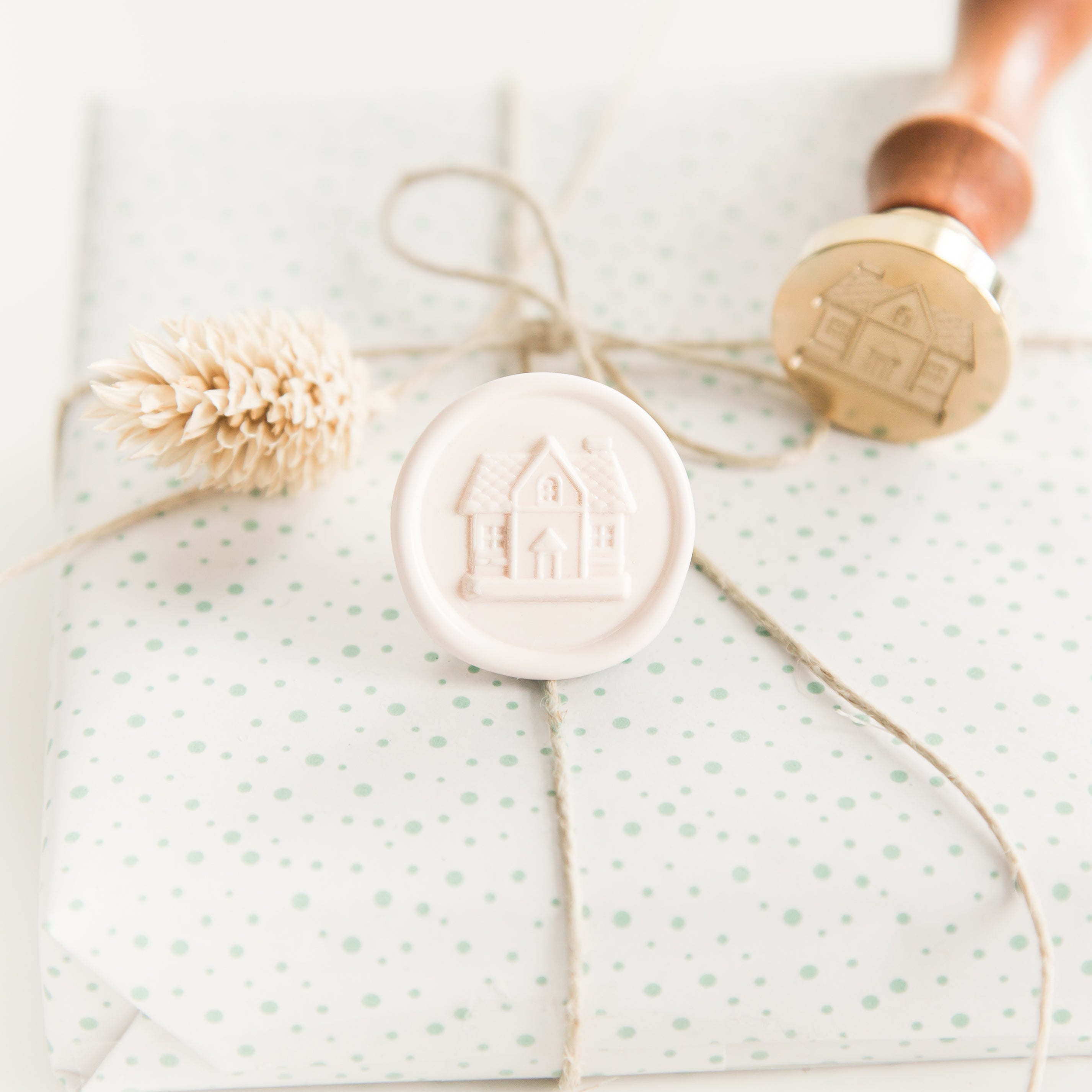 3D Huis Wax Stempel