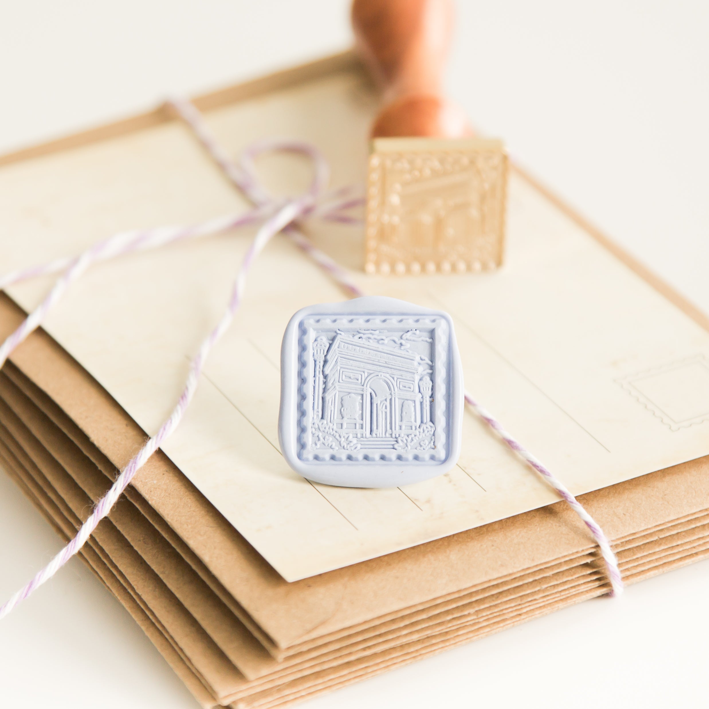 arc de triomphe wax stempel