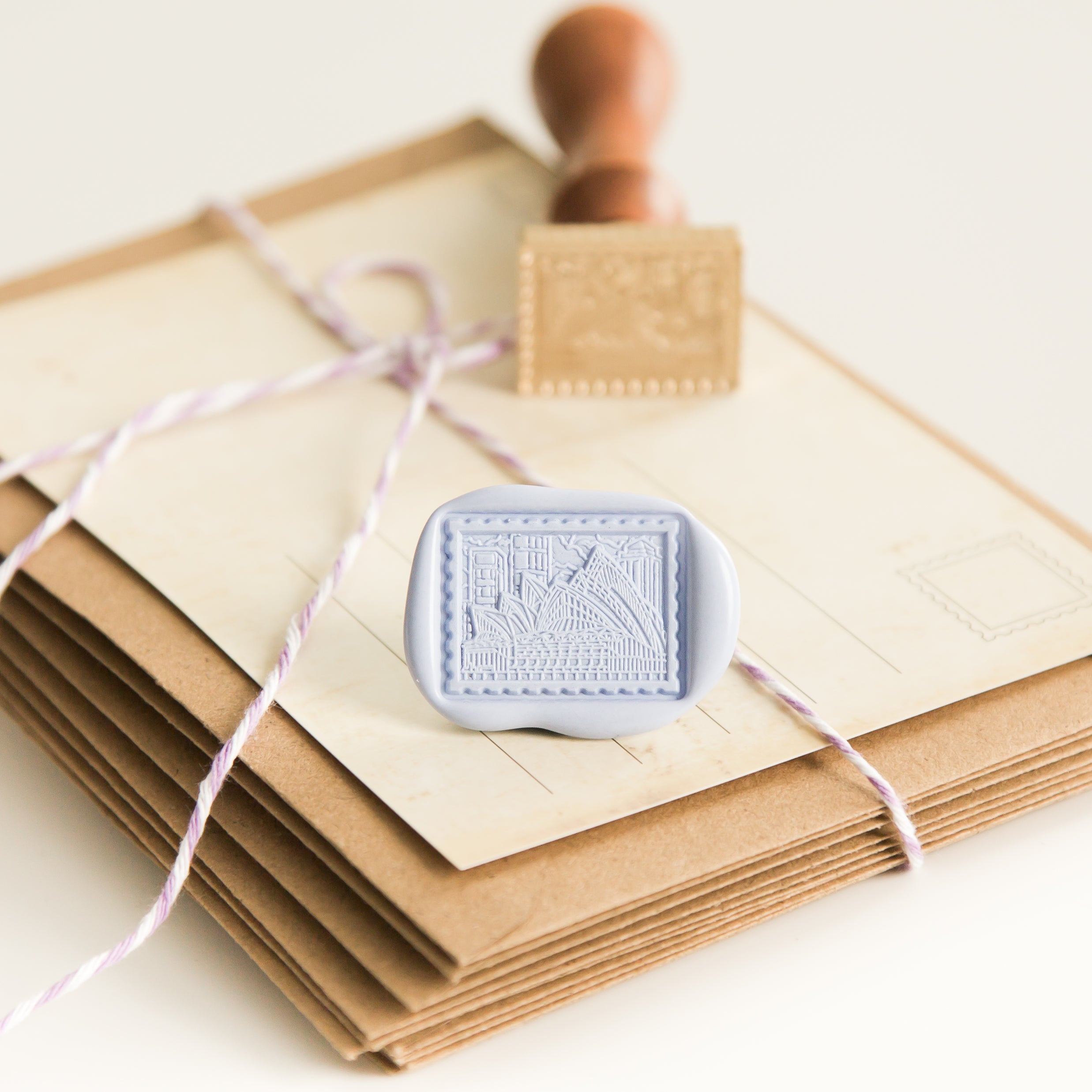 sydney opera house wax stempel
