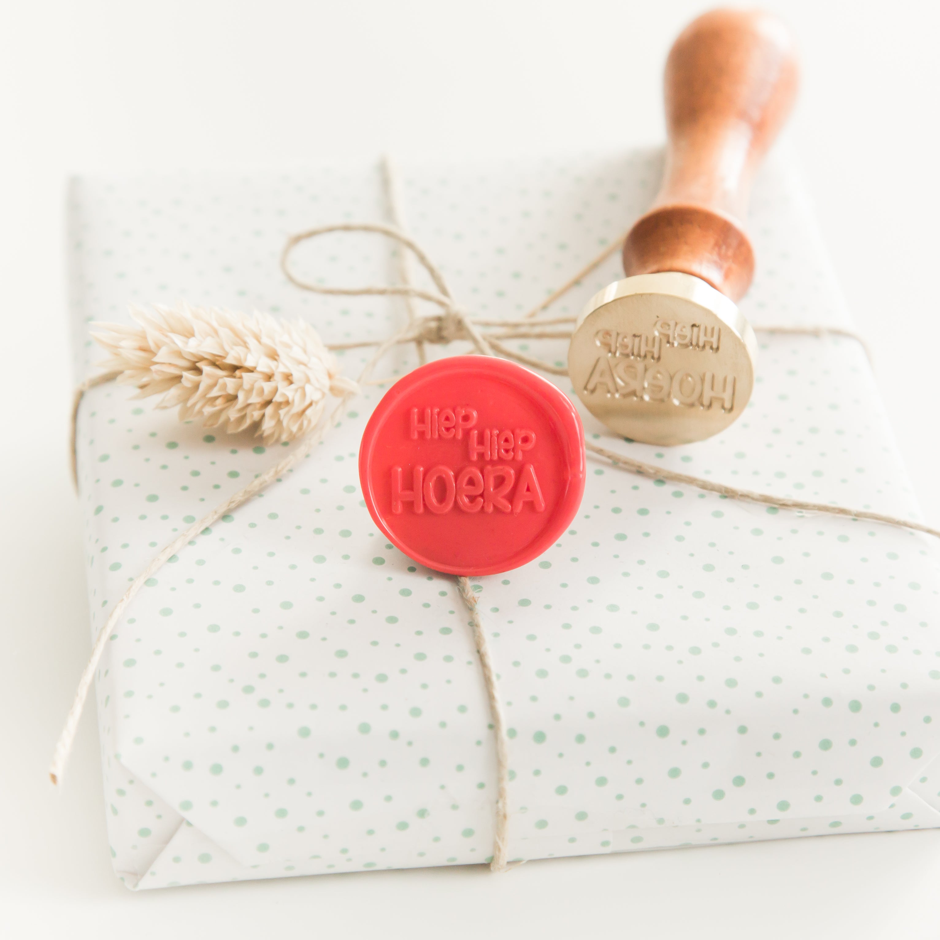 Hiep Hiep Hoera • Wax Stempel