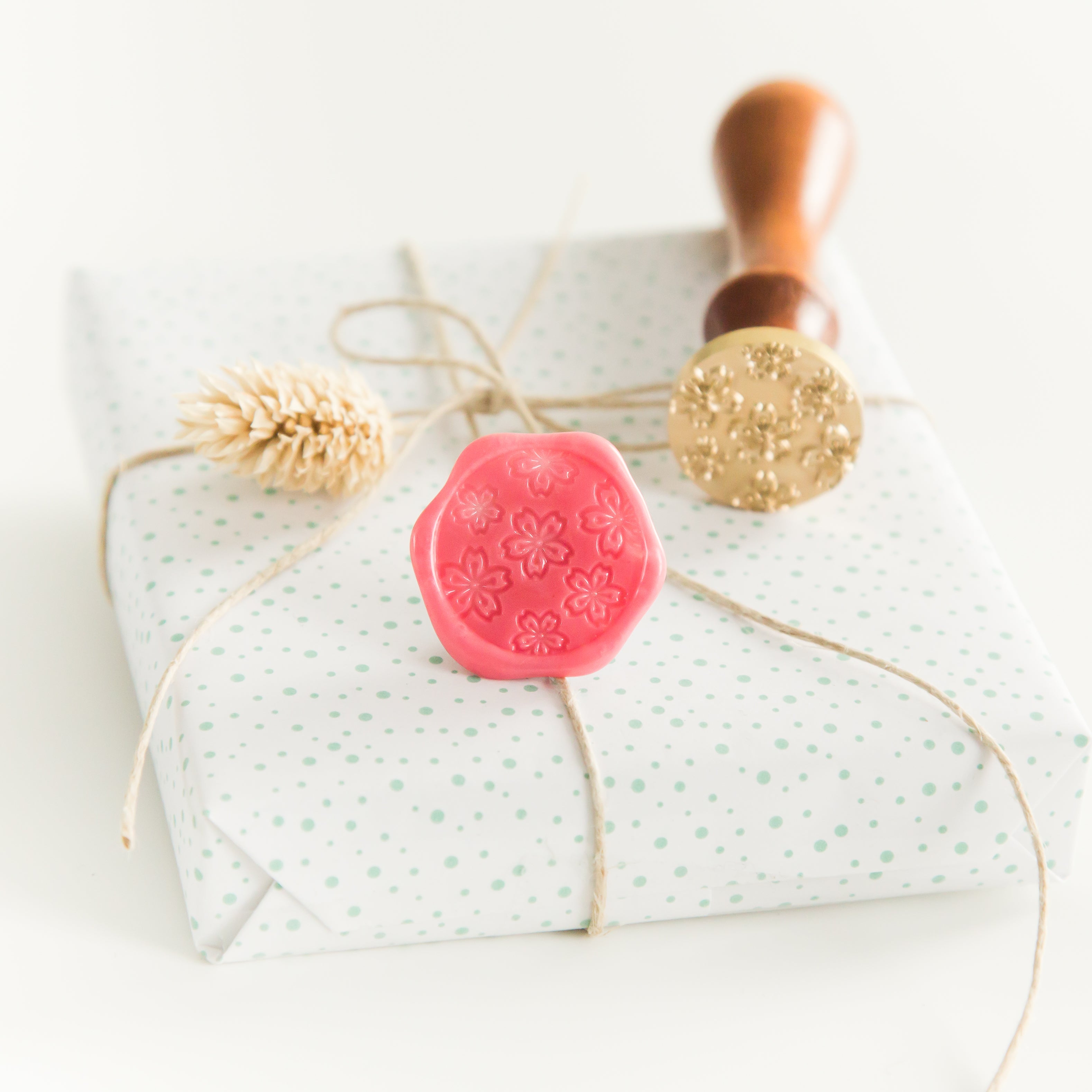 Kersenbloesem Patroon Wax Stempel