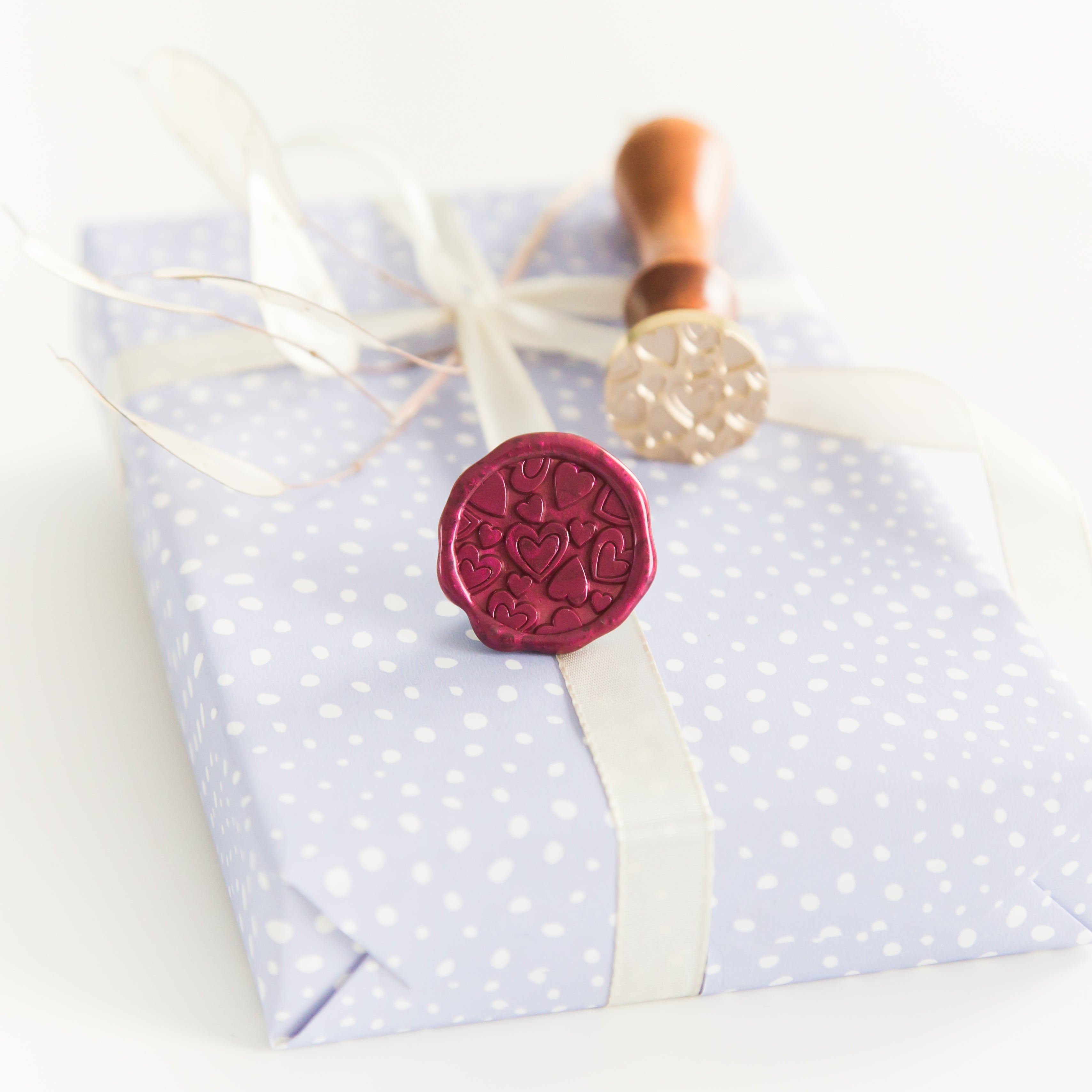 Hartjes Patroon • Wax Stempel