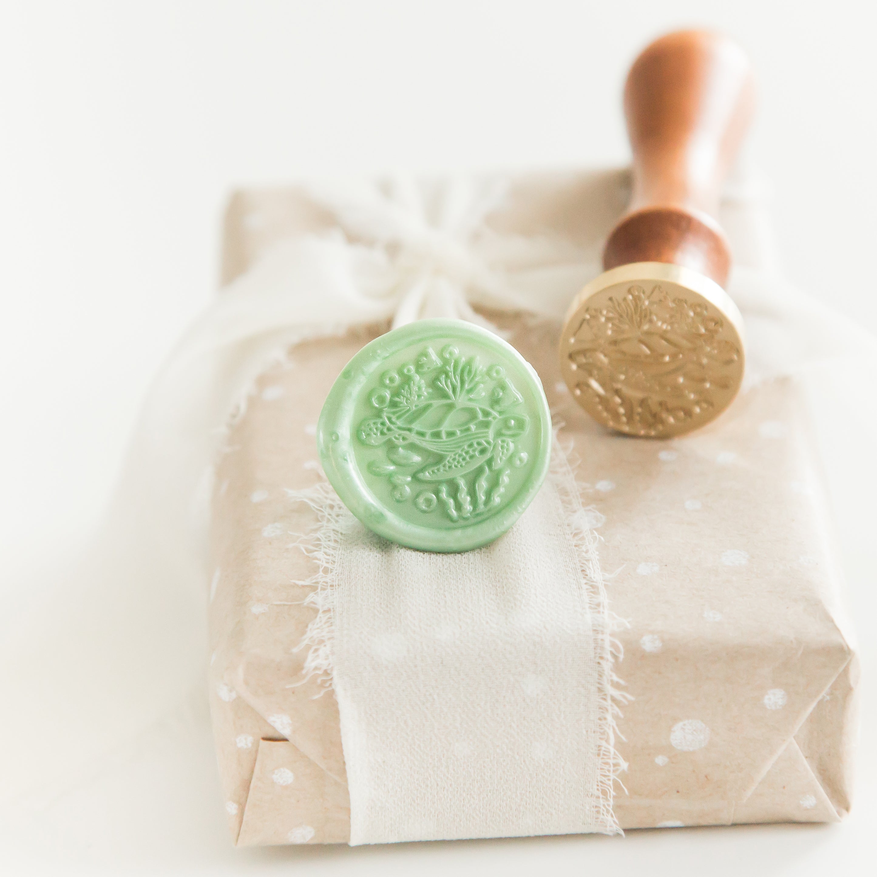 Zeeschildpad Wax Stempel