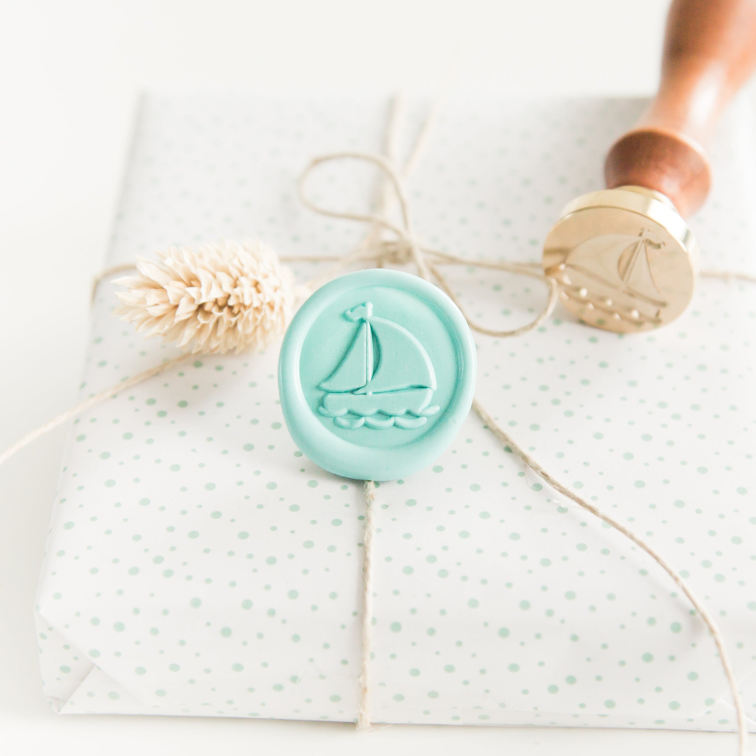 Zeilboot Wax Stempel
