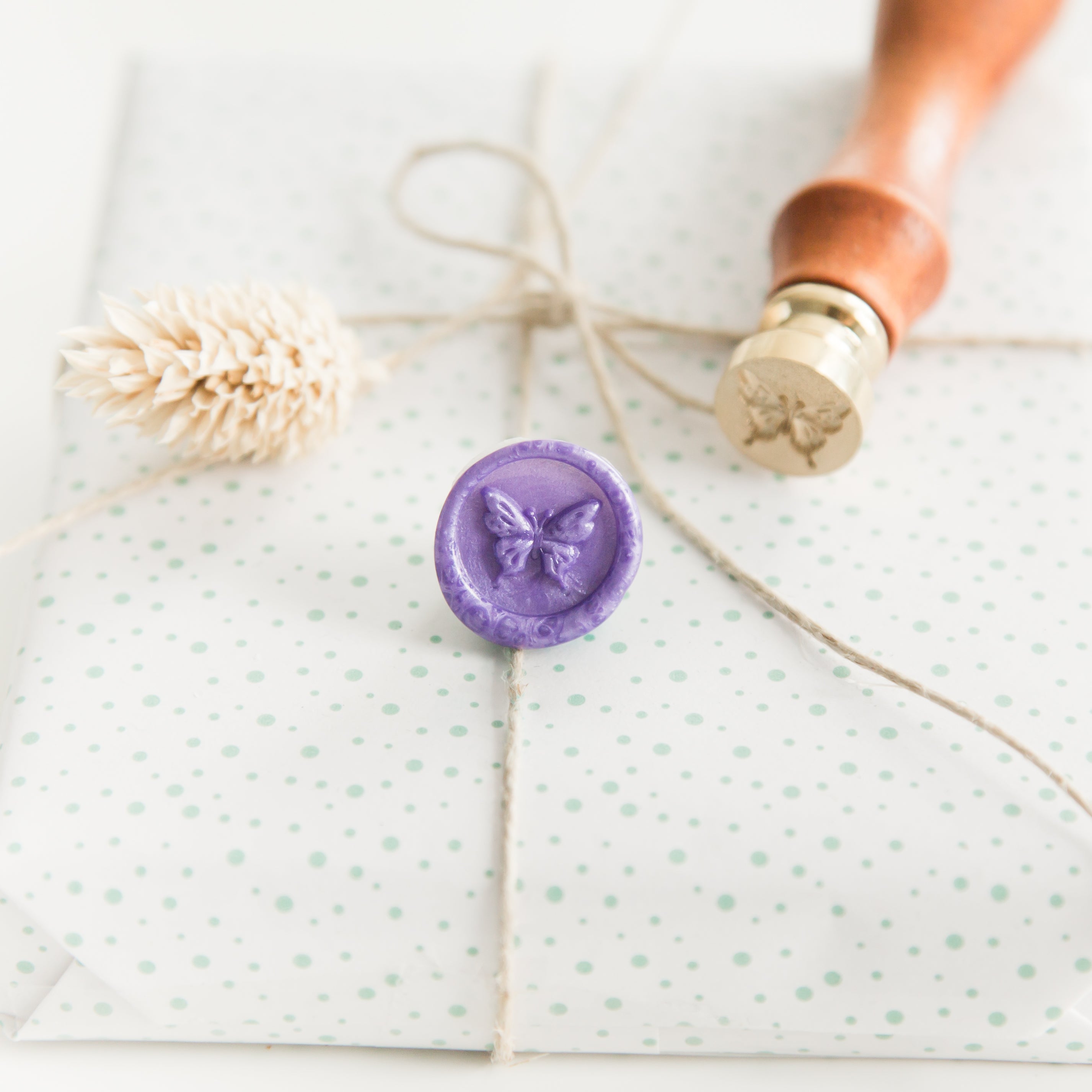 Mini Vlinder Wax Stempel