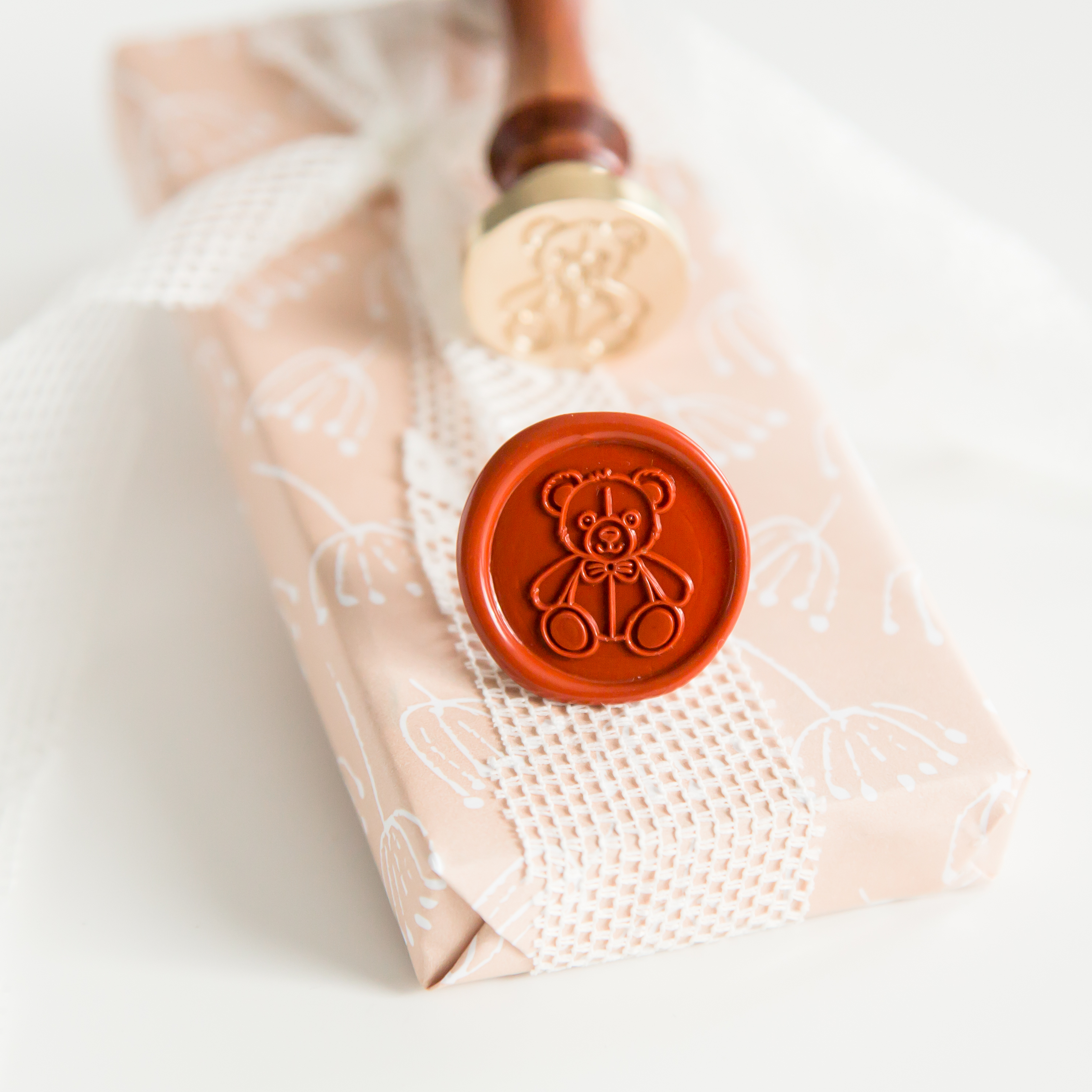 Teddybeer Wax Stempel
