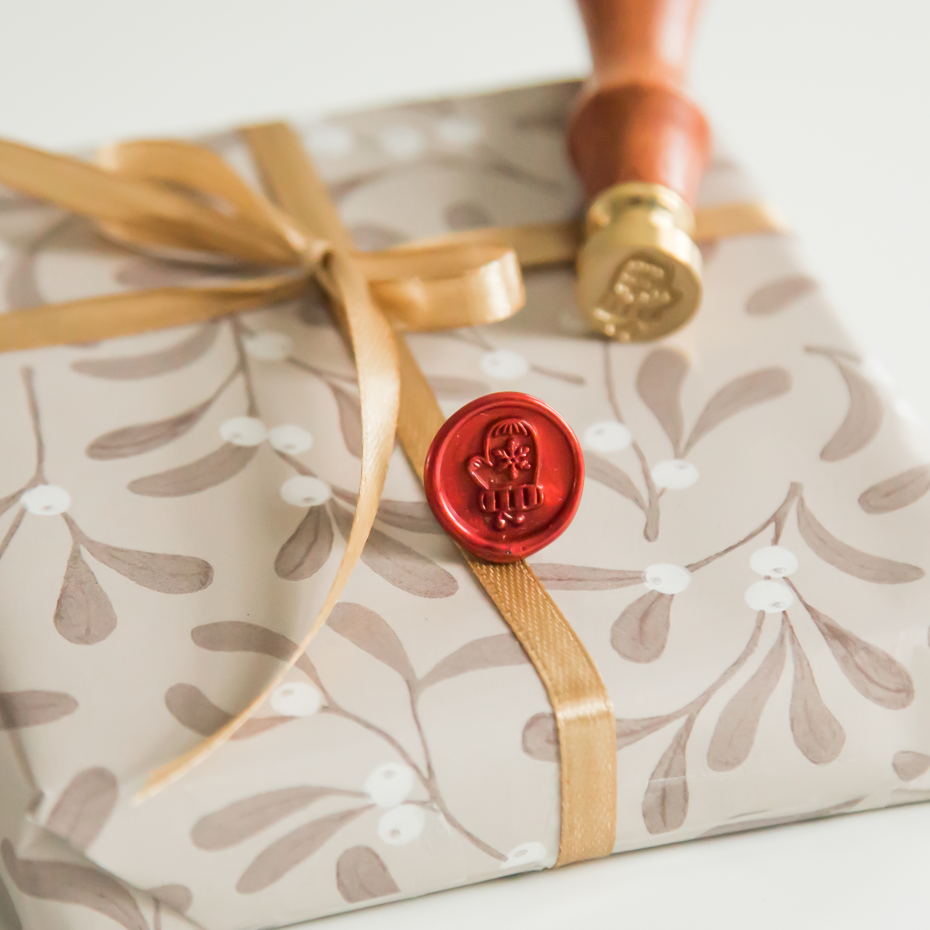 Mini Mitten Wax Stamp