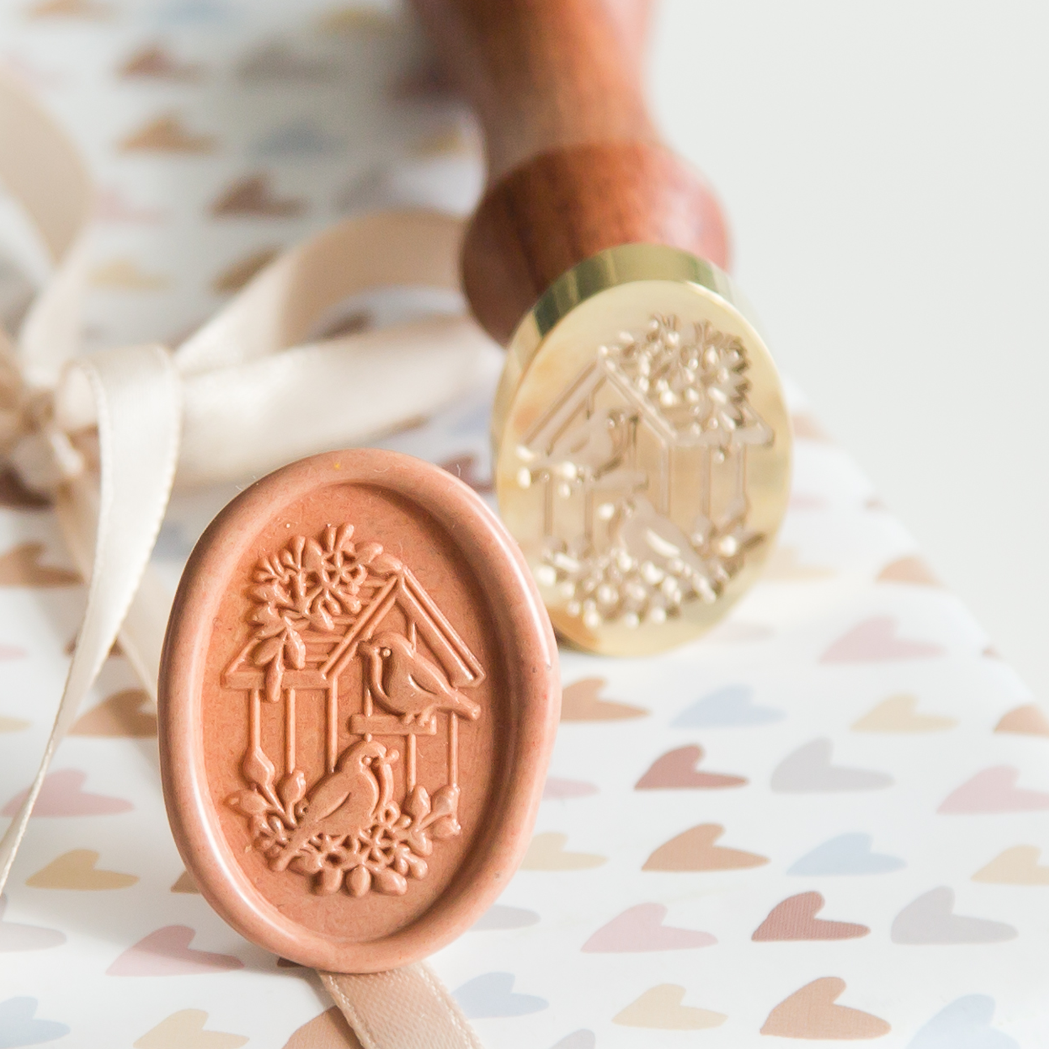 Vogelhuisje • Wax Stempel