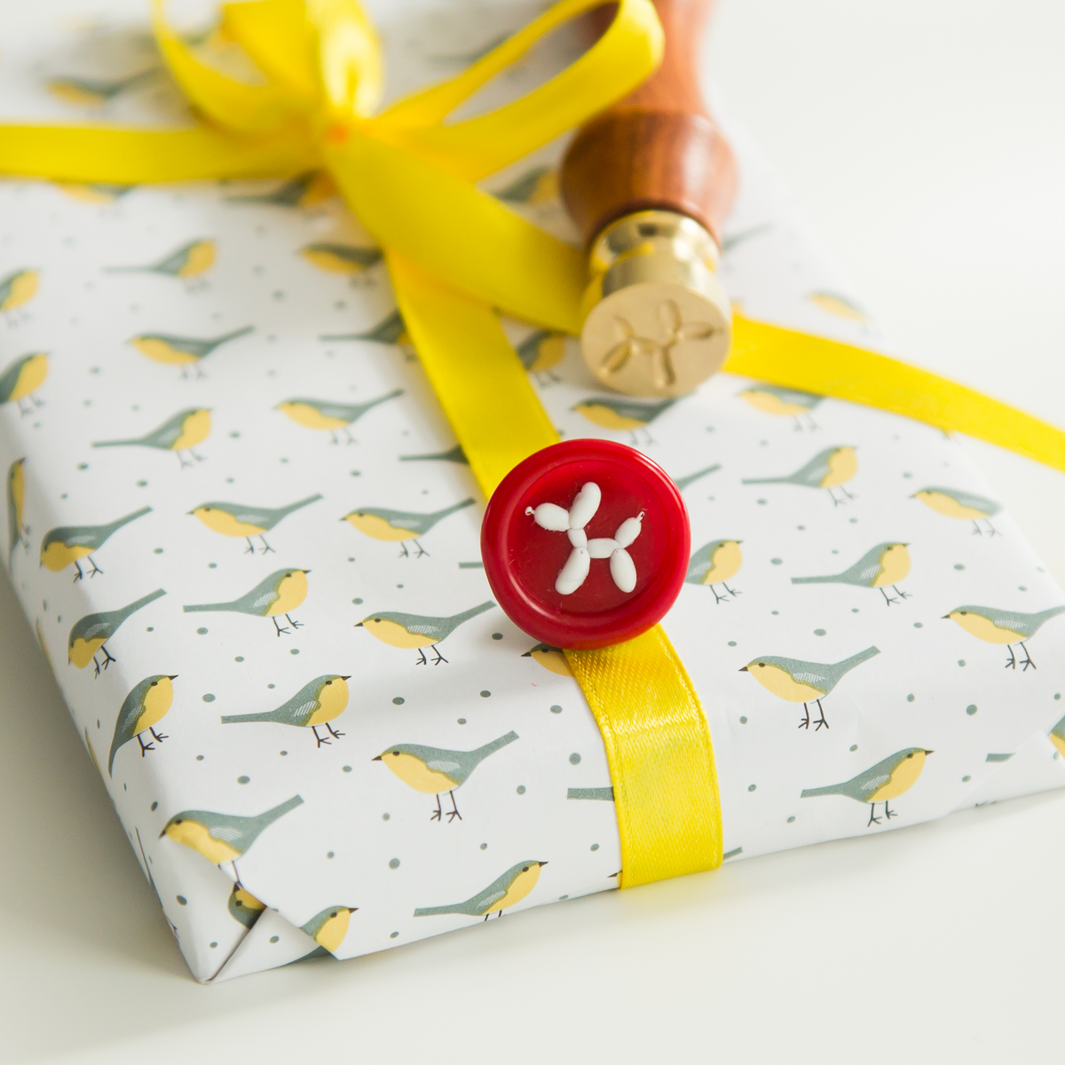 Mini Ballonhond • Wax Stempel