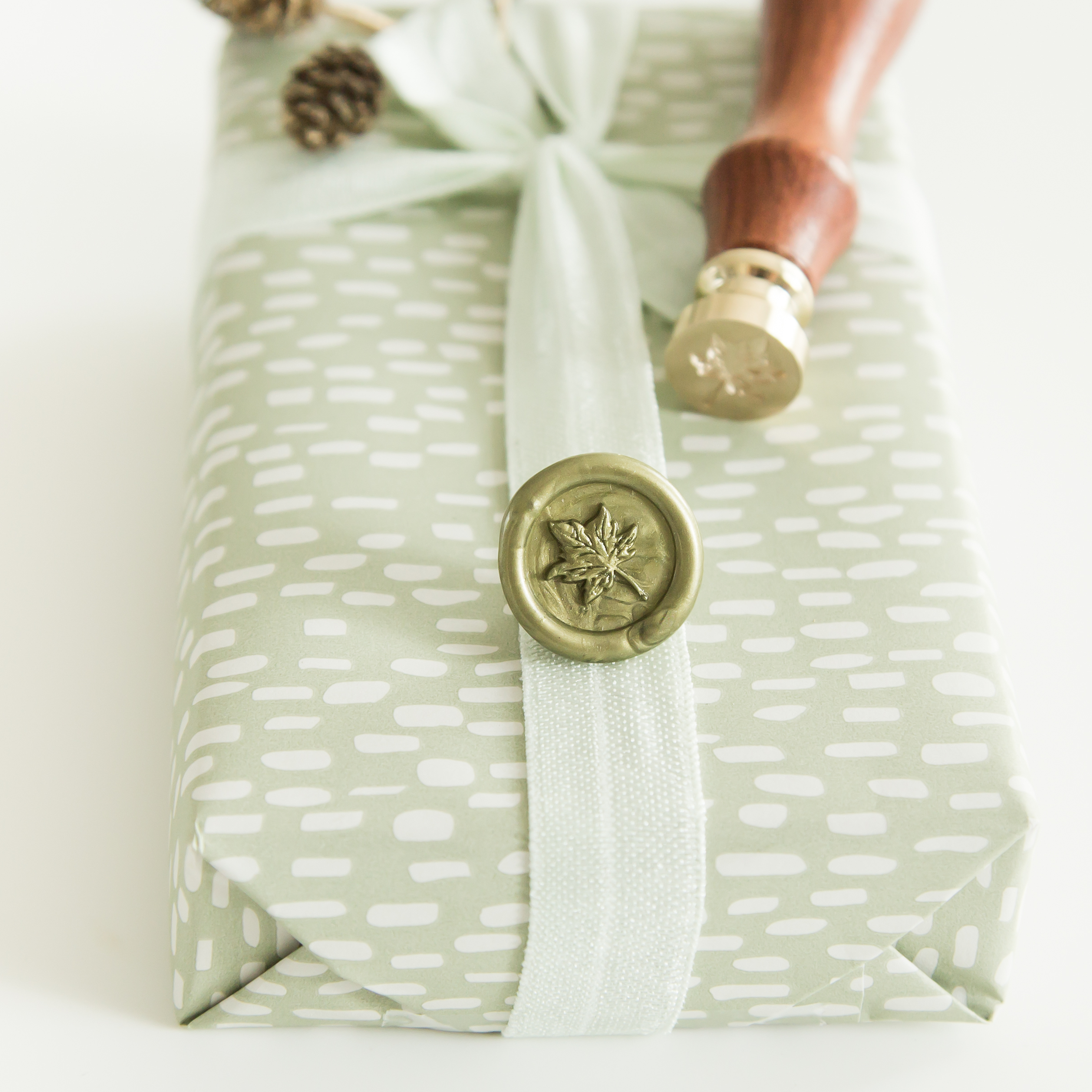 Mini Esdoorn Blad • Wax Stempel