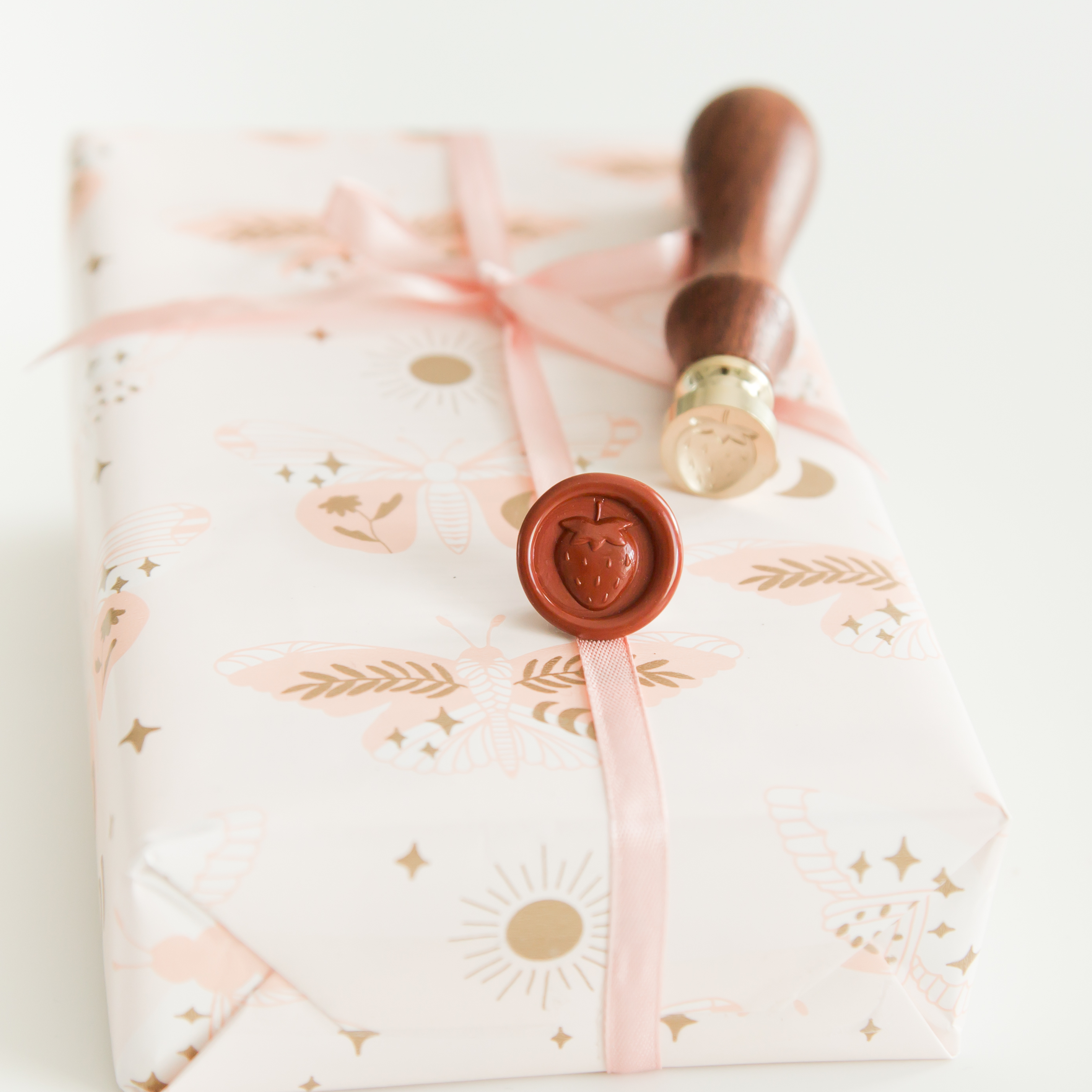 Mini Aardbei Wax Stempel
