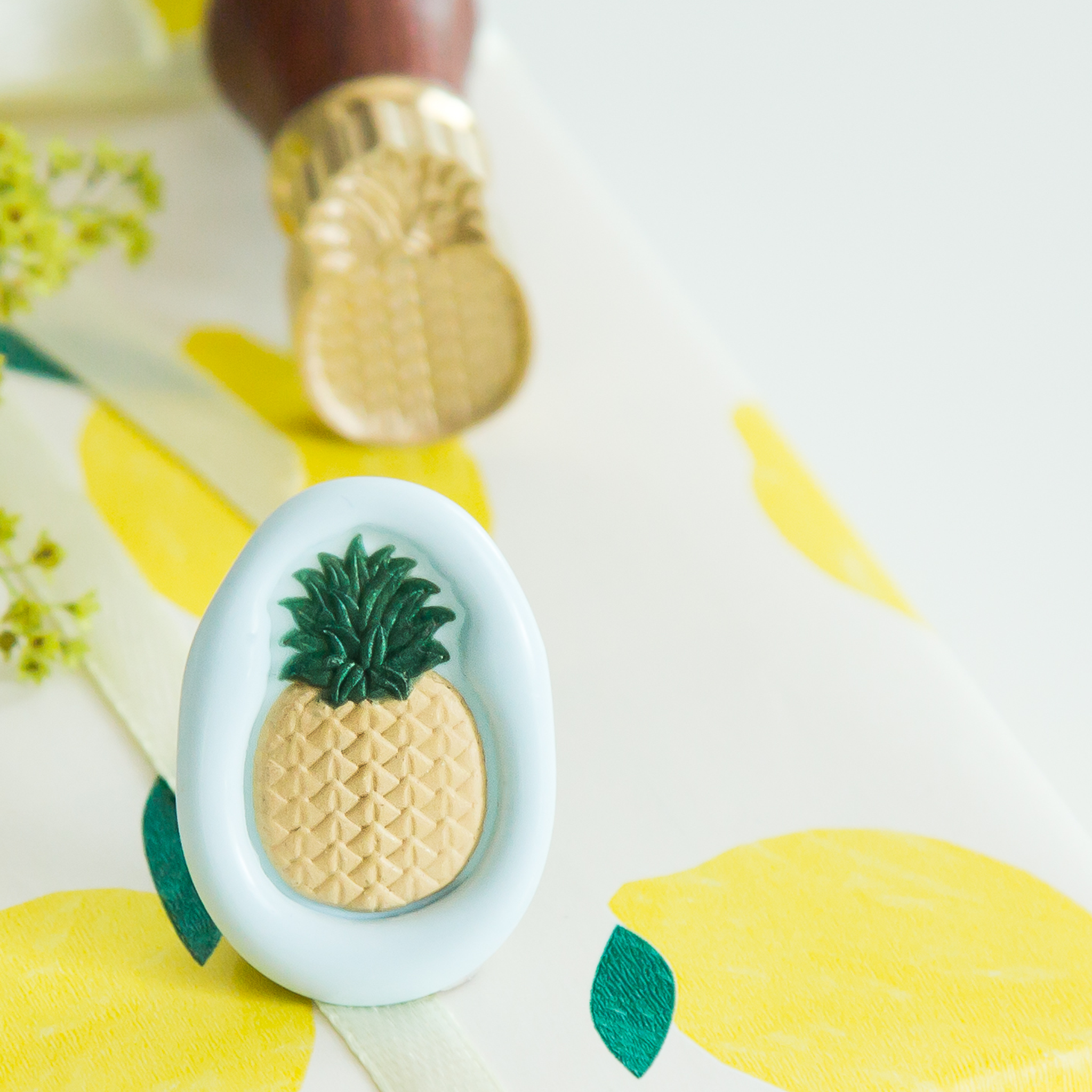 Cherry Pattern • Wax Seal Stamp
