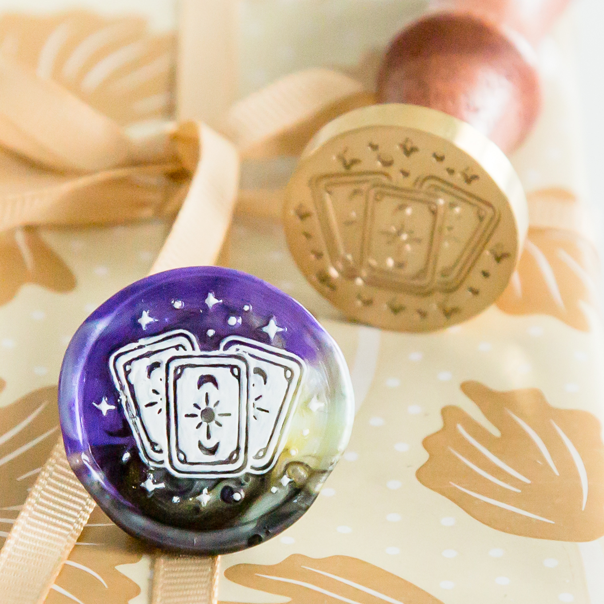 Tarot Kaarten Wax Stempel