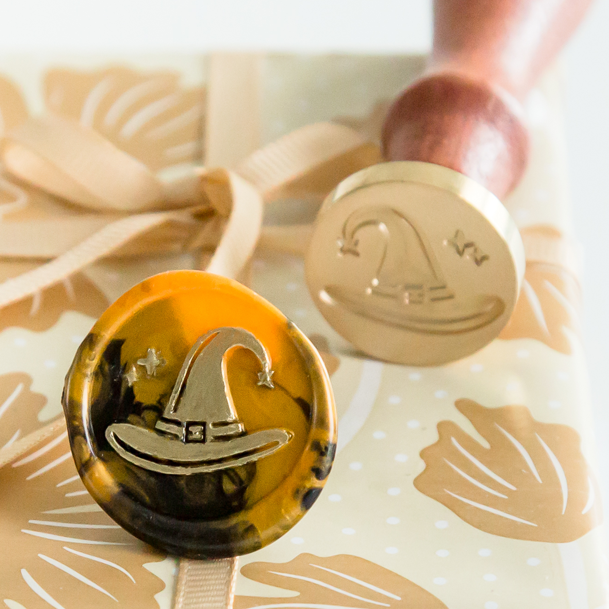 Heksenhoed Wax Stempel