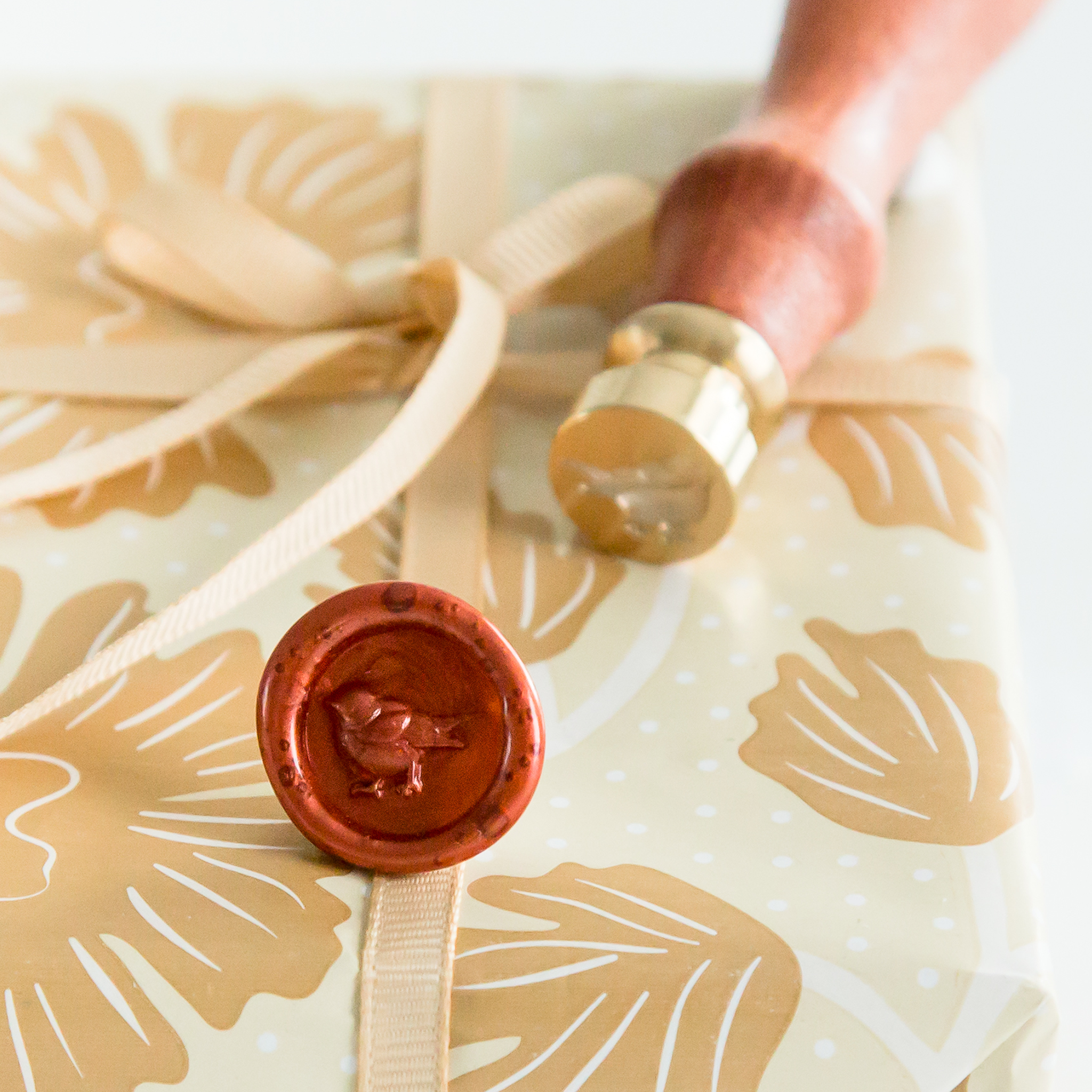 Mini Vogel Wax Stempel