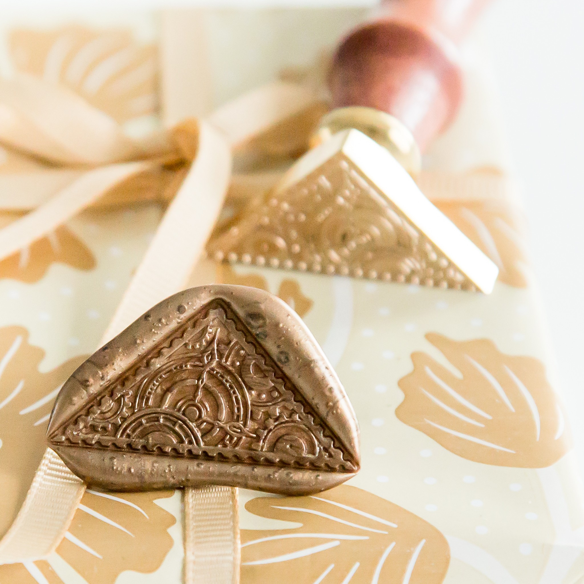 Clockwork Triangle Wax Stempel