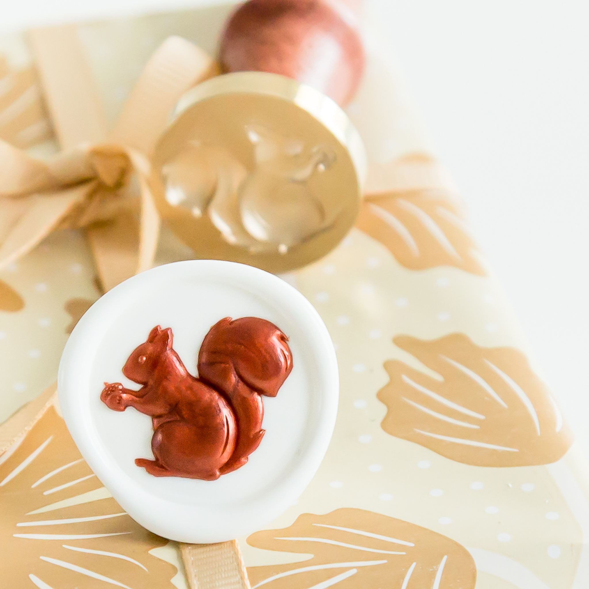 3D Eekhoorn Wax Stempel