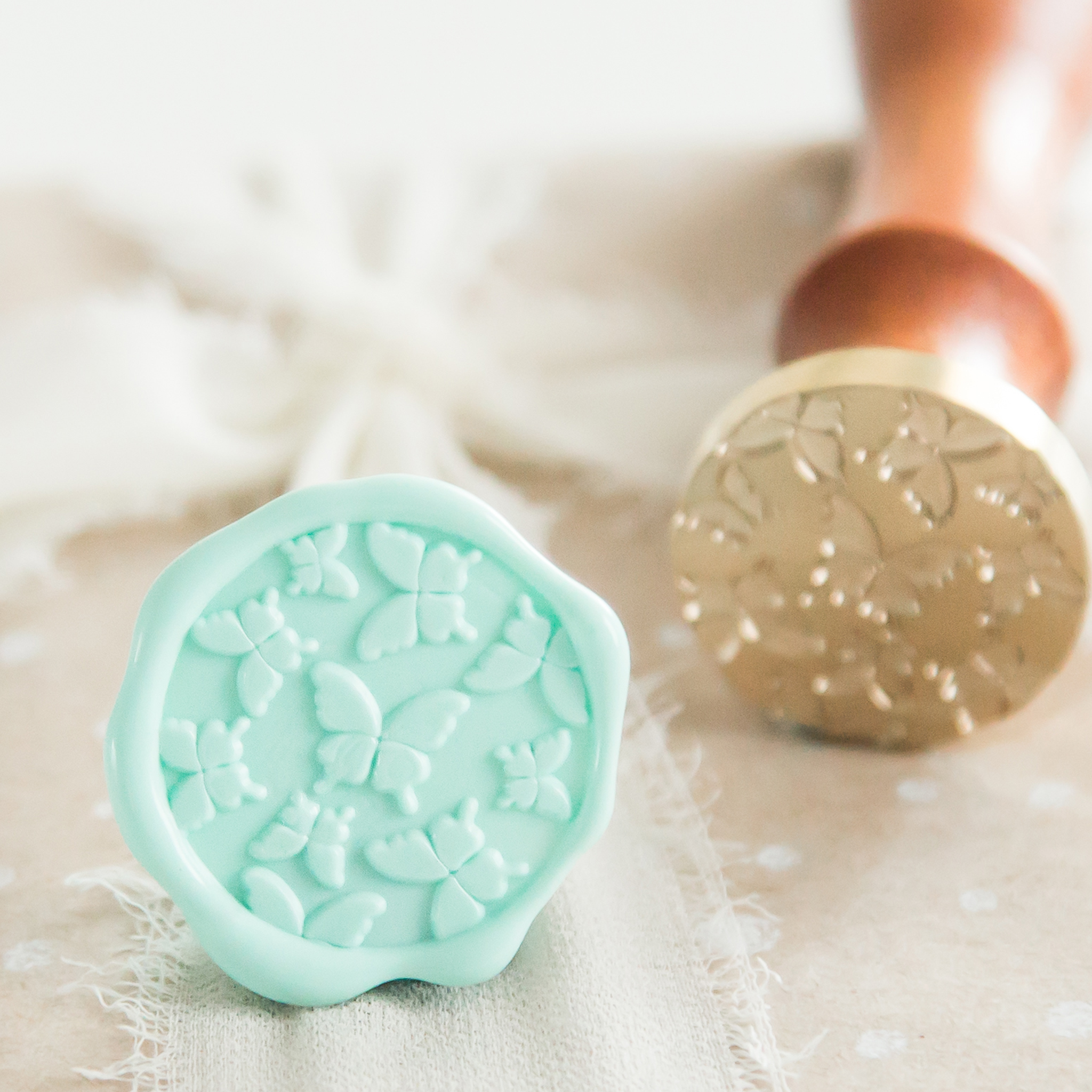 Vlinder Patroon • Wax Stempel