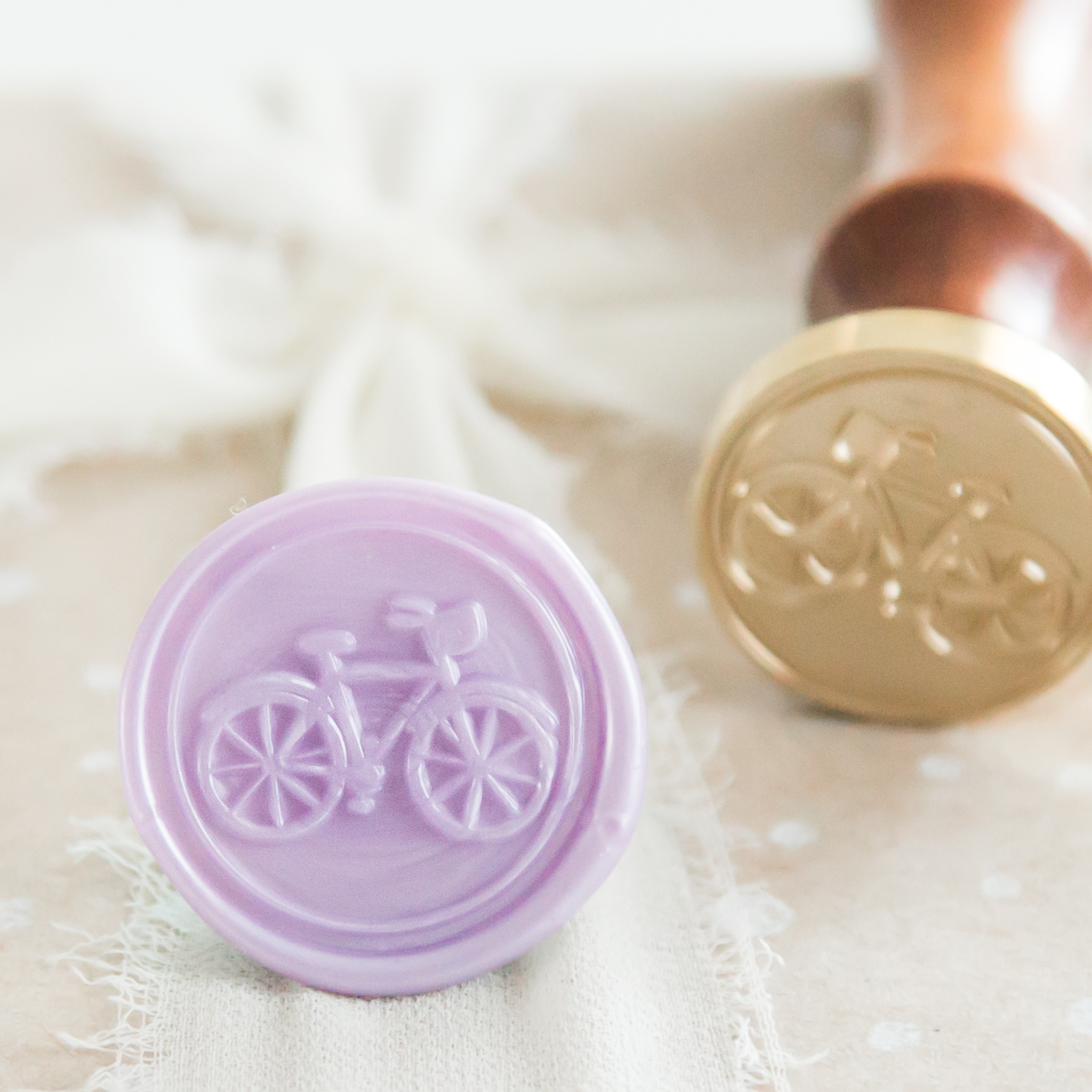 Fiets Wax Stempel