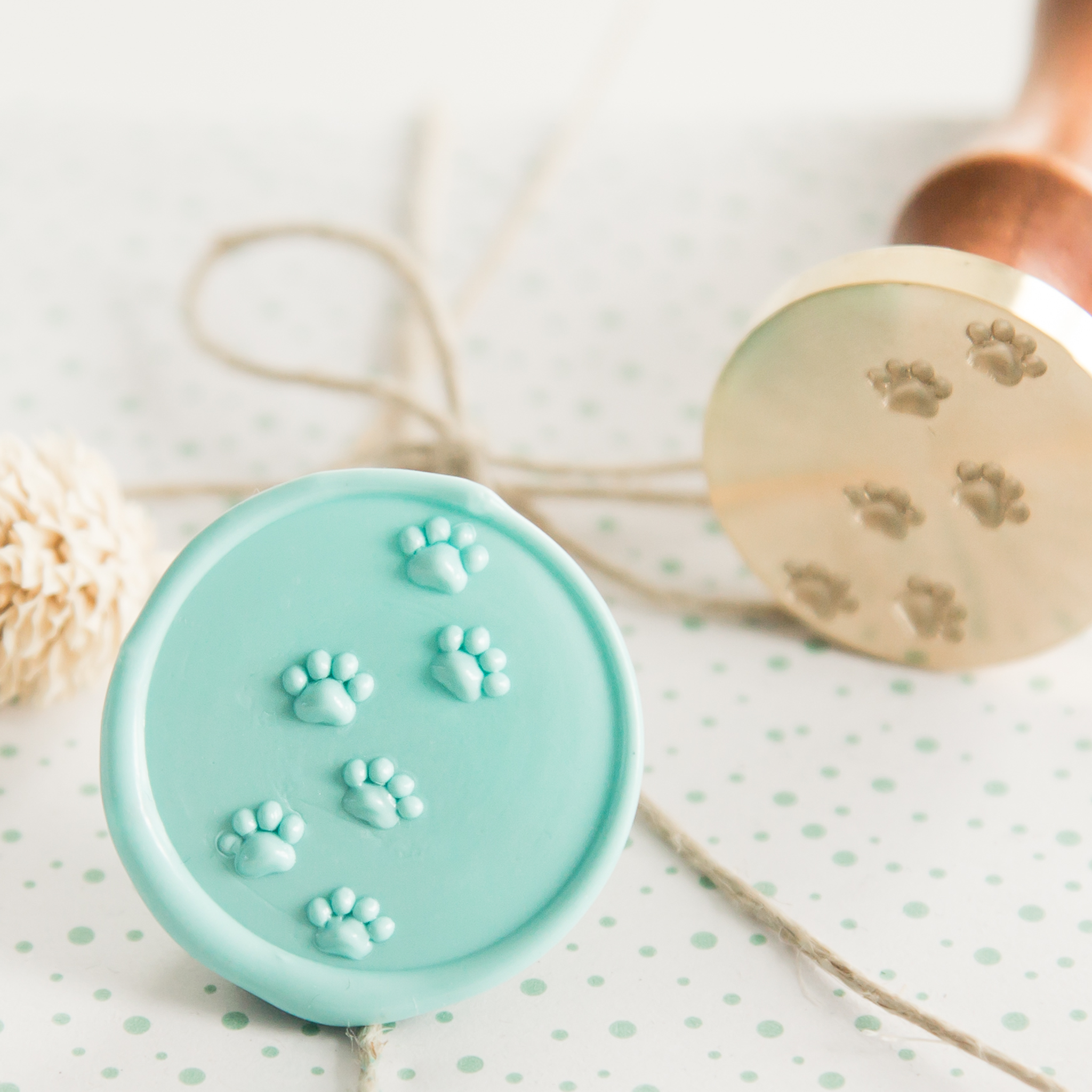 3D Pootjes Wax Stempel