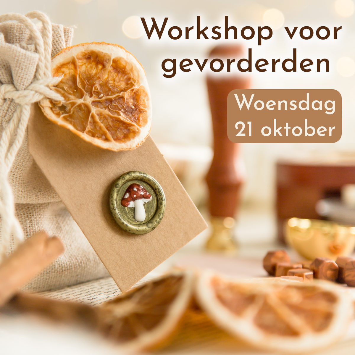 KreaDoe - Workshop voor gevorderden - 21 OKTOBER