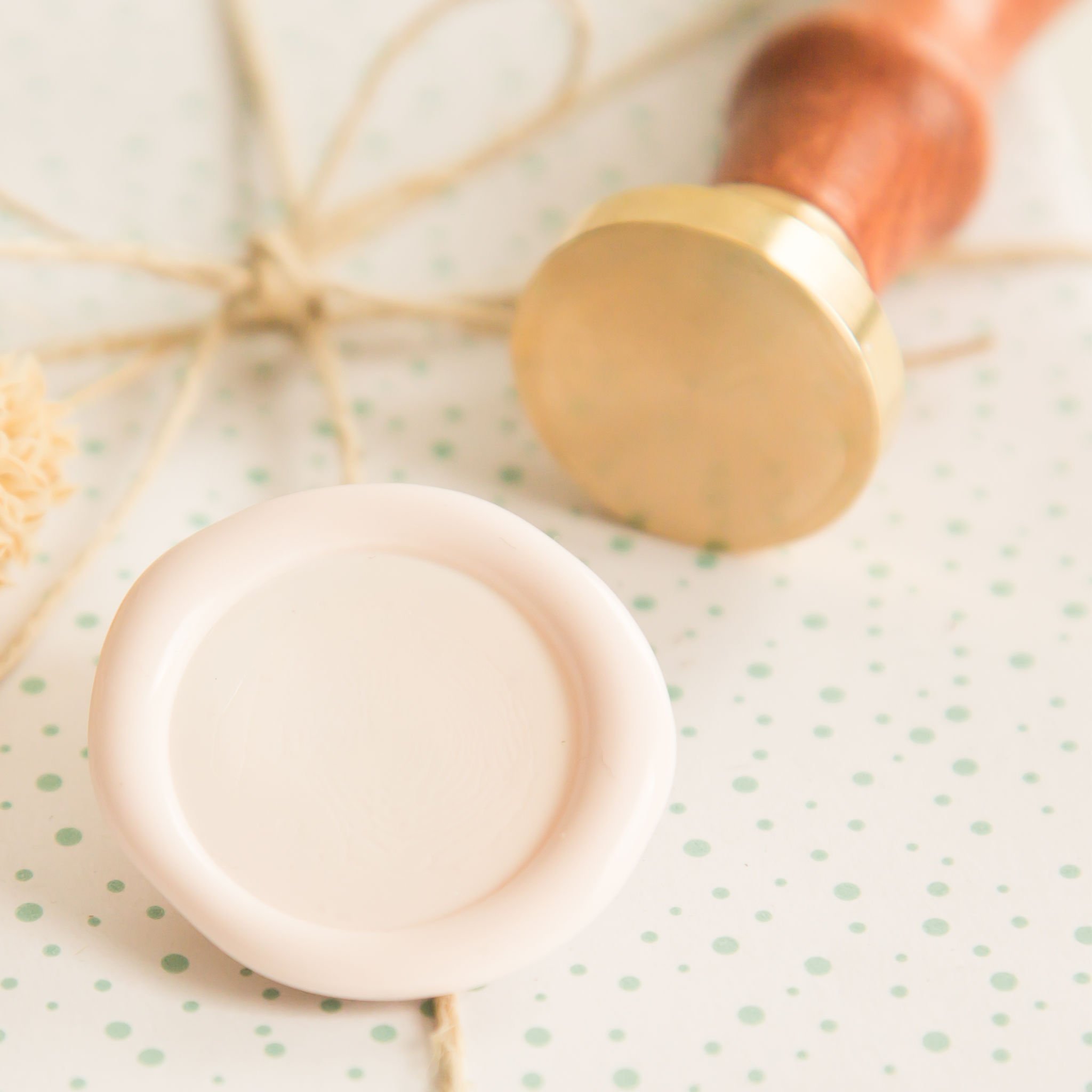Blank Stamp Wax Stempel