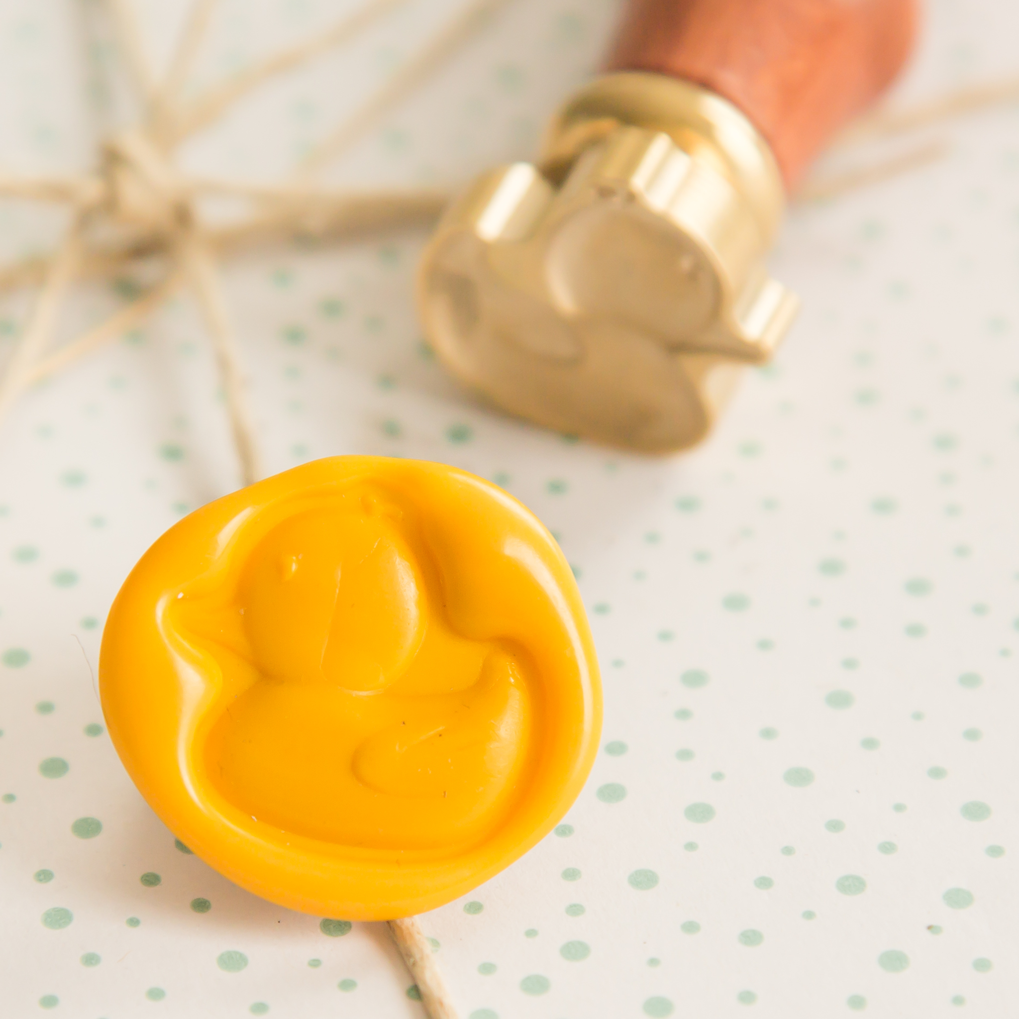 Badeendje Wax Stempel