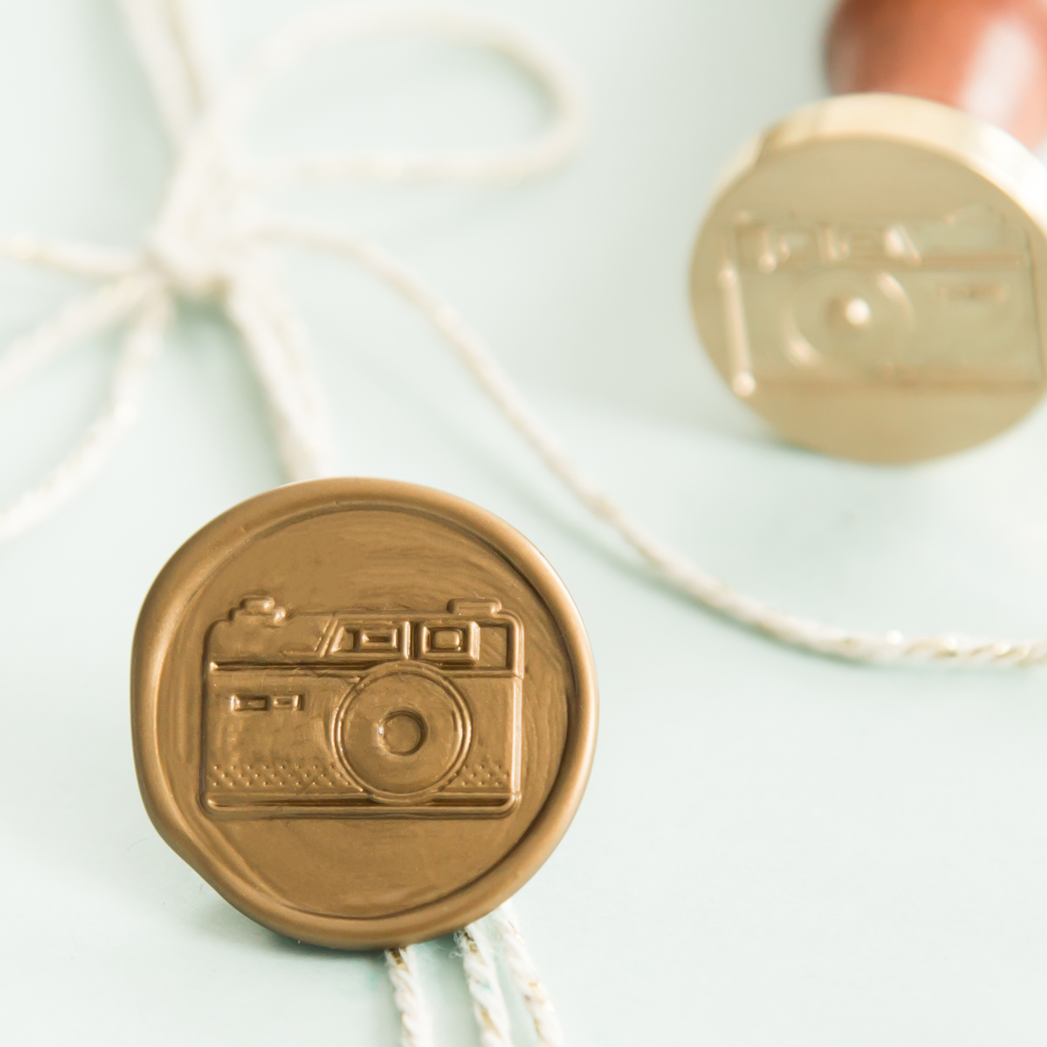 Fotocamera Wax Stempel