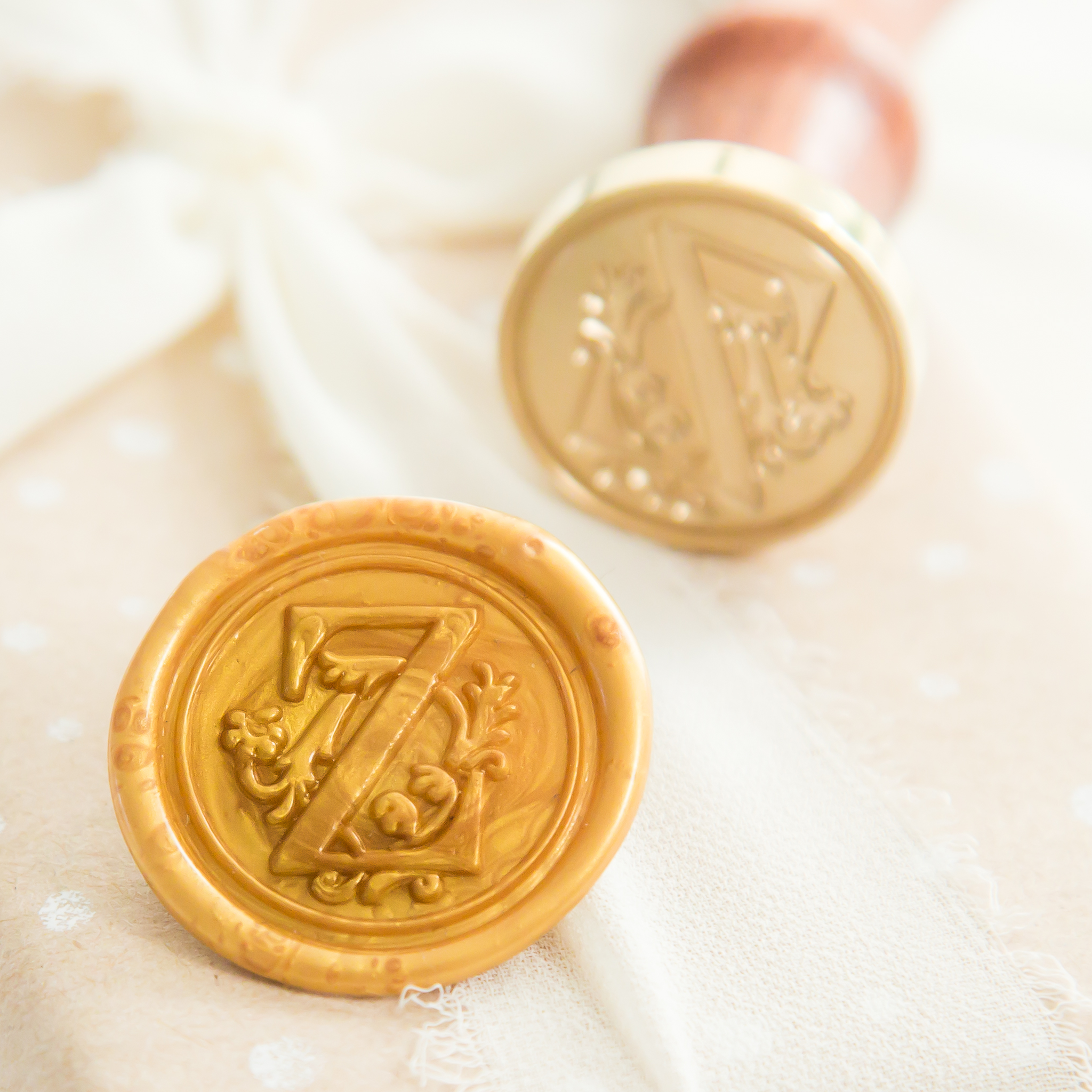 Letter Z Wax Stempel