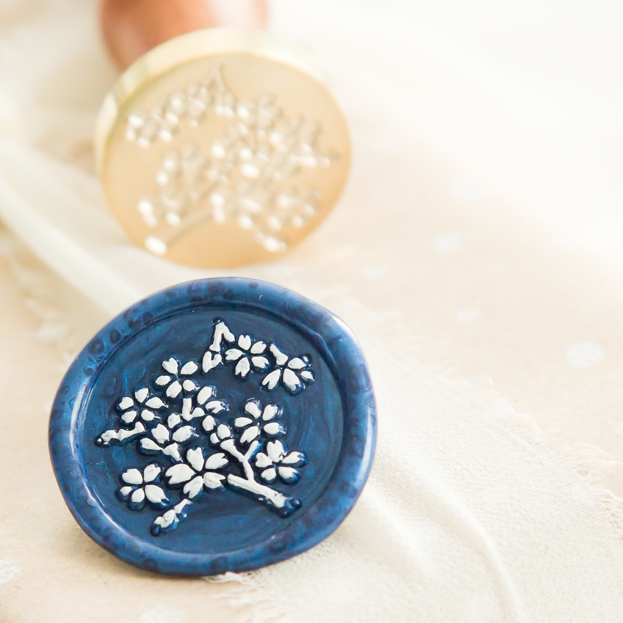 Bloesemboom Wax Stempel