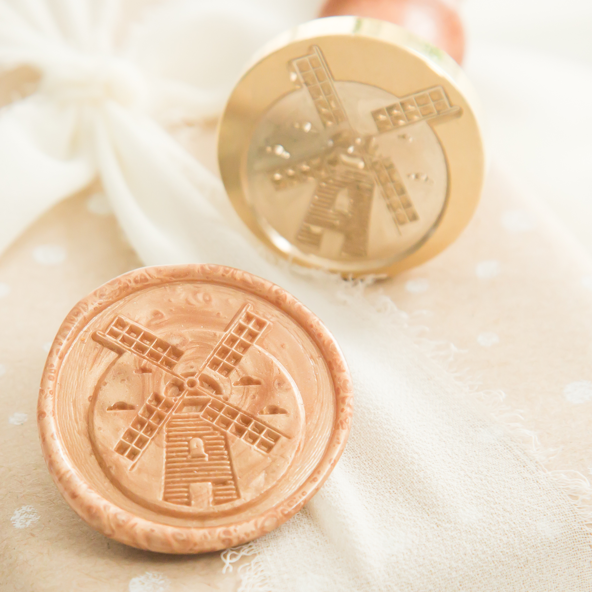 Hollandse Molen Wax Stempel