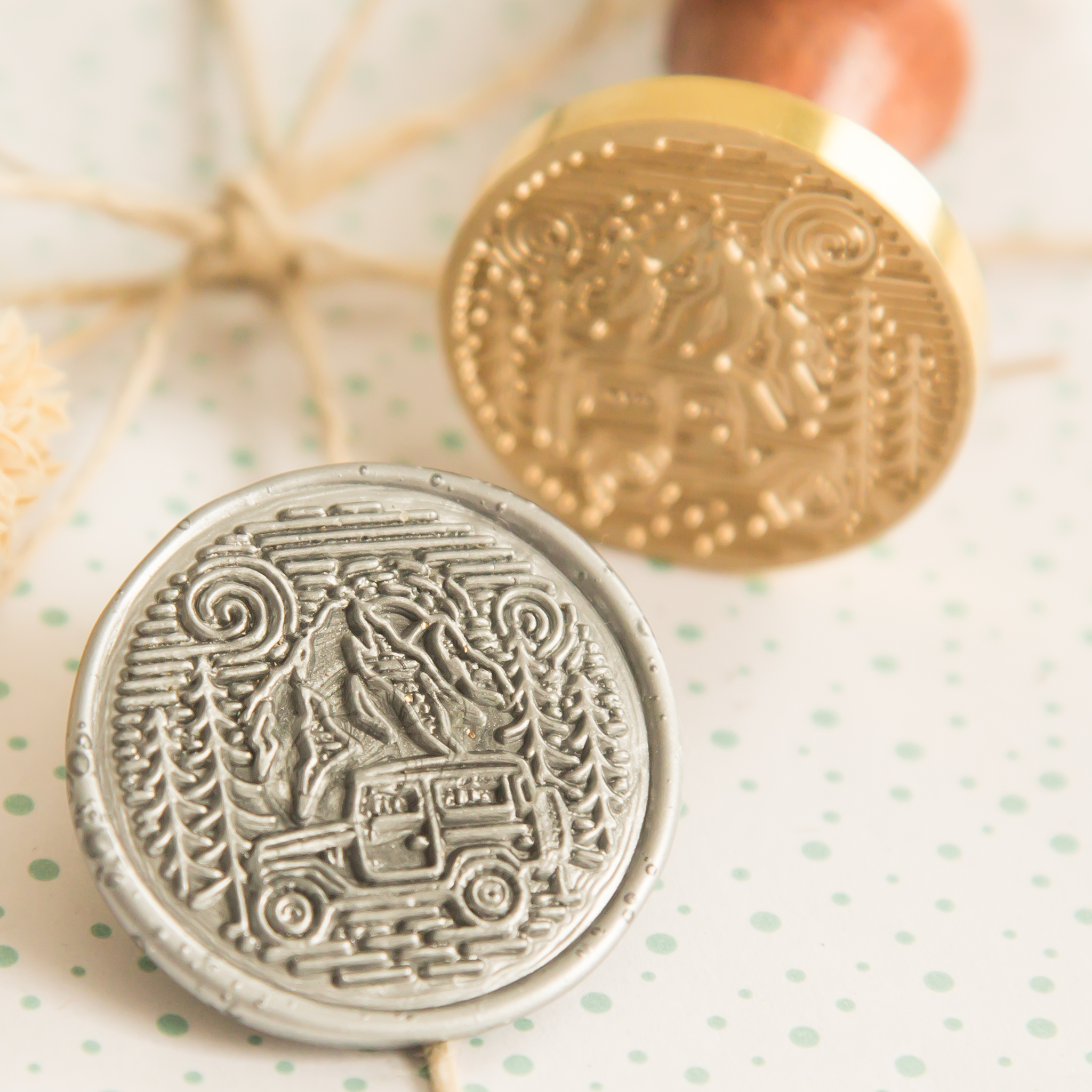 Rocky Roadtrip Wax Stempel