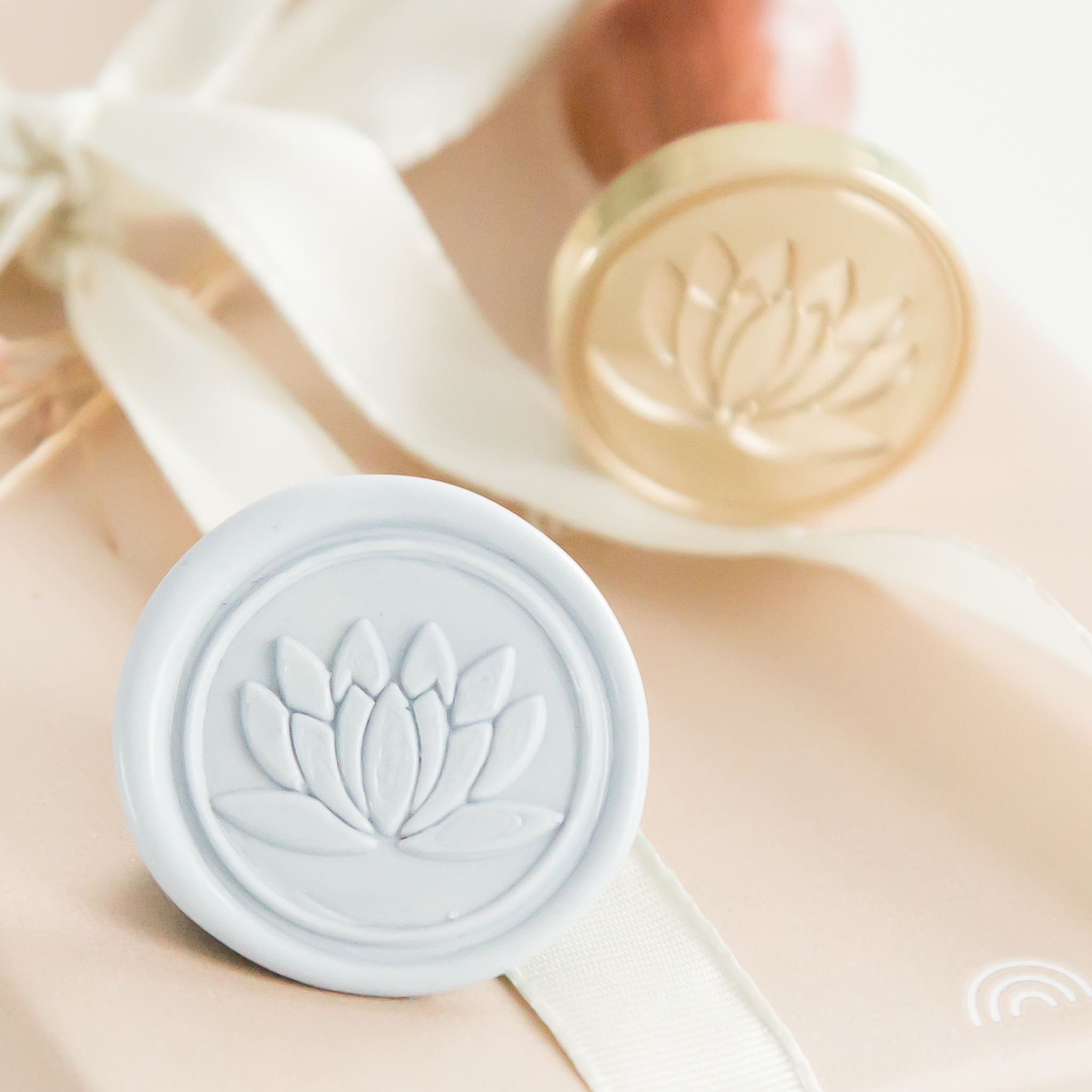 Lotus Bloem Wax Stempel