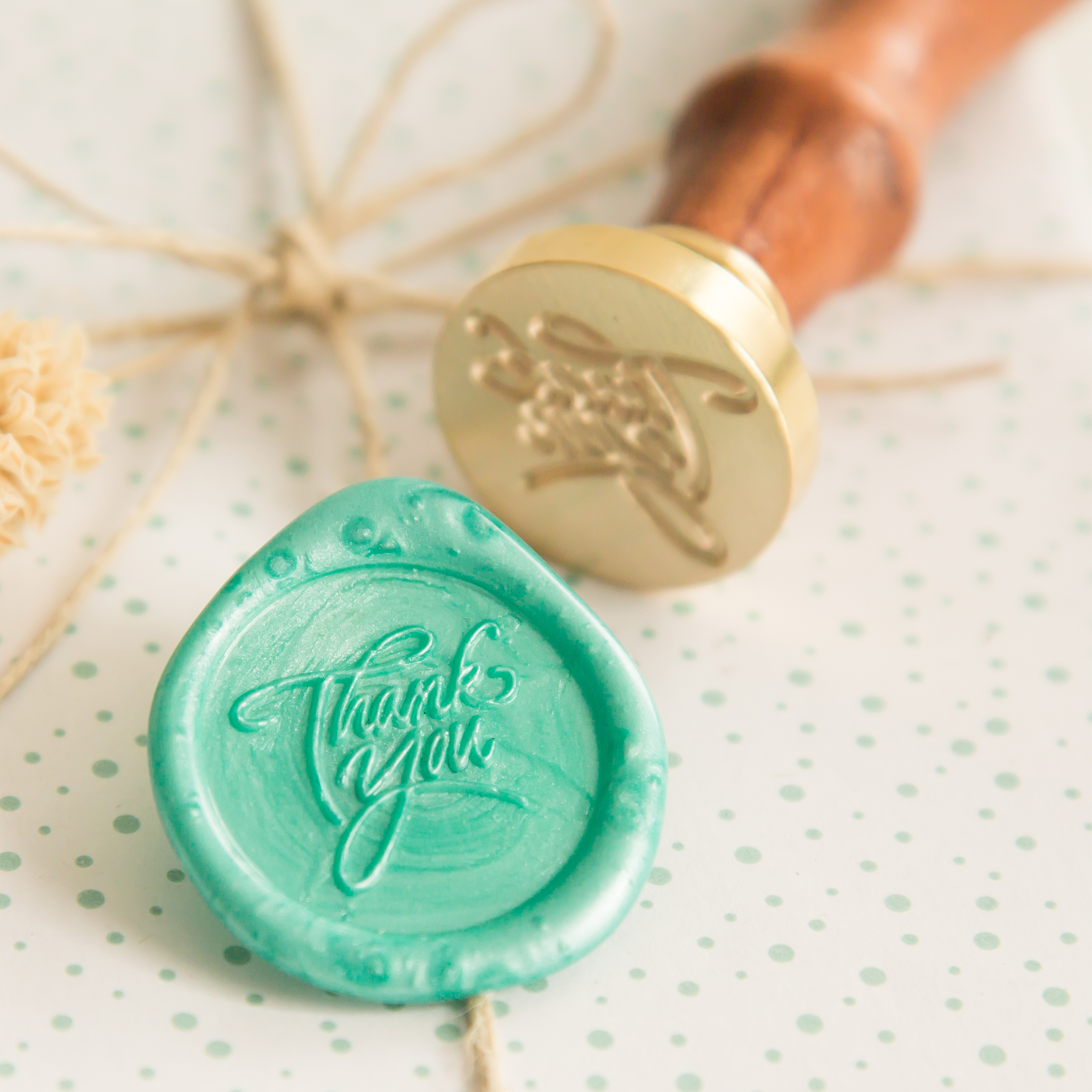 Thank You Wax Stempel