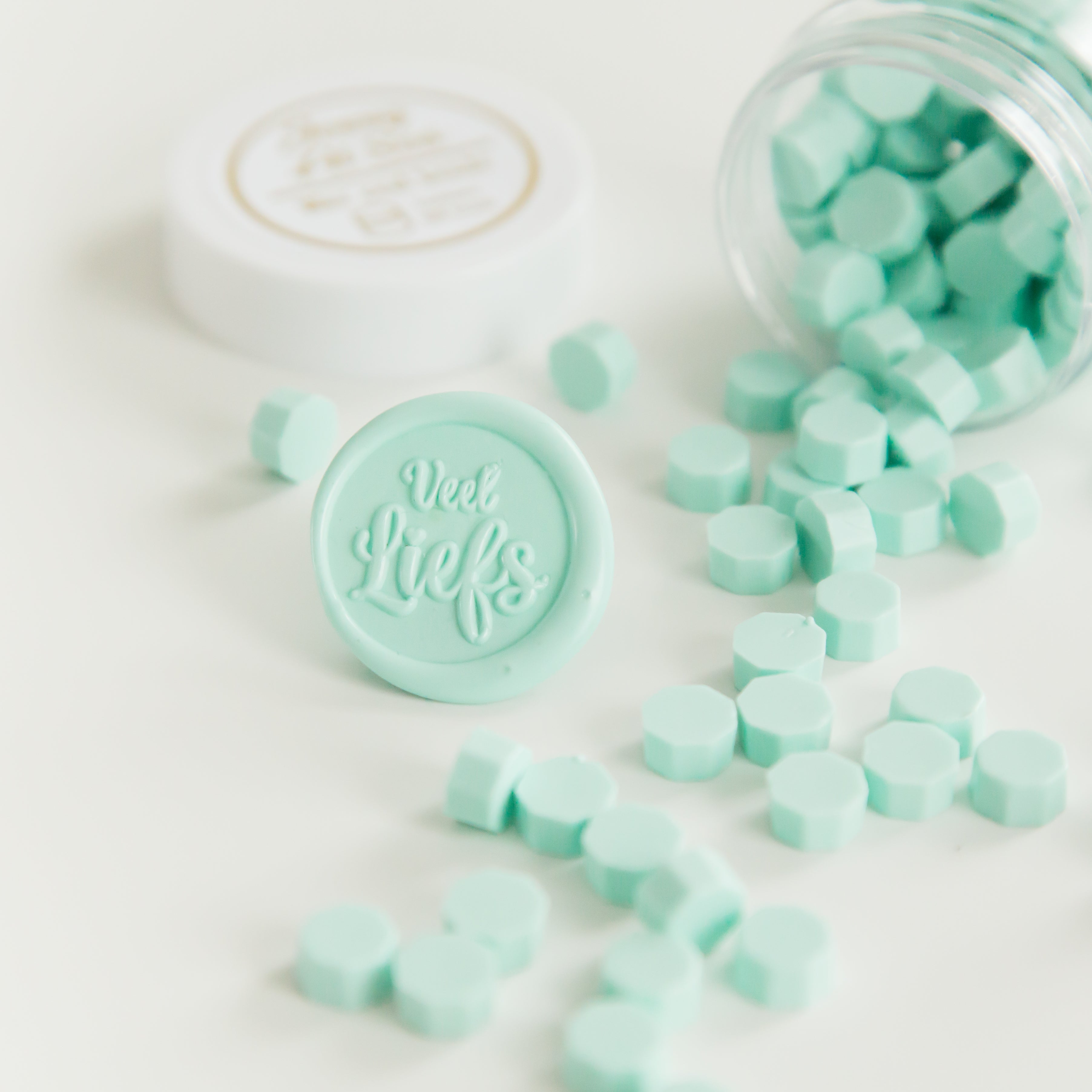 Mint • Wax Seal Beads