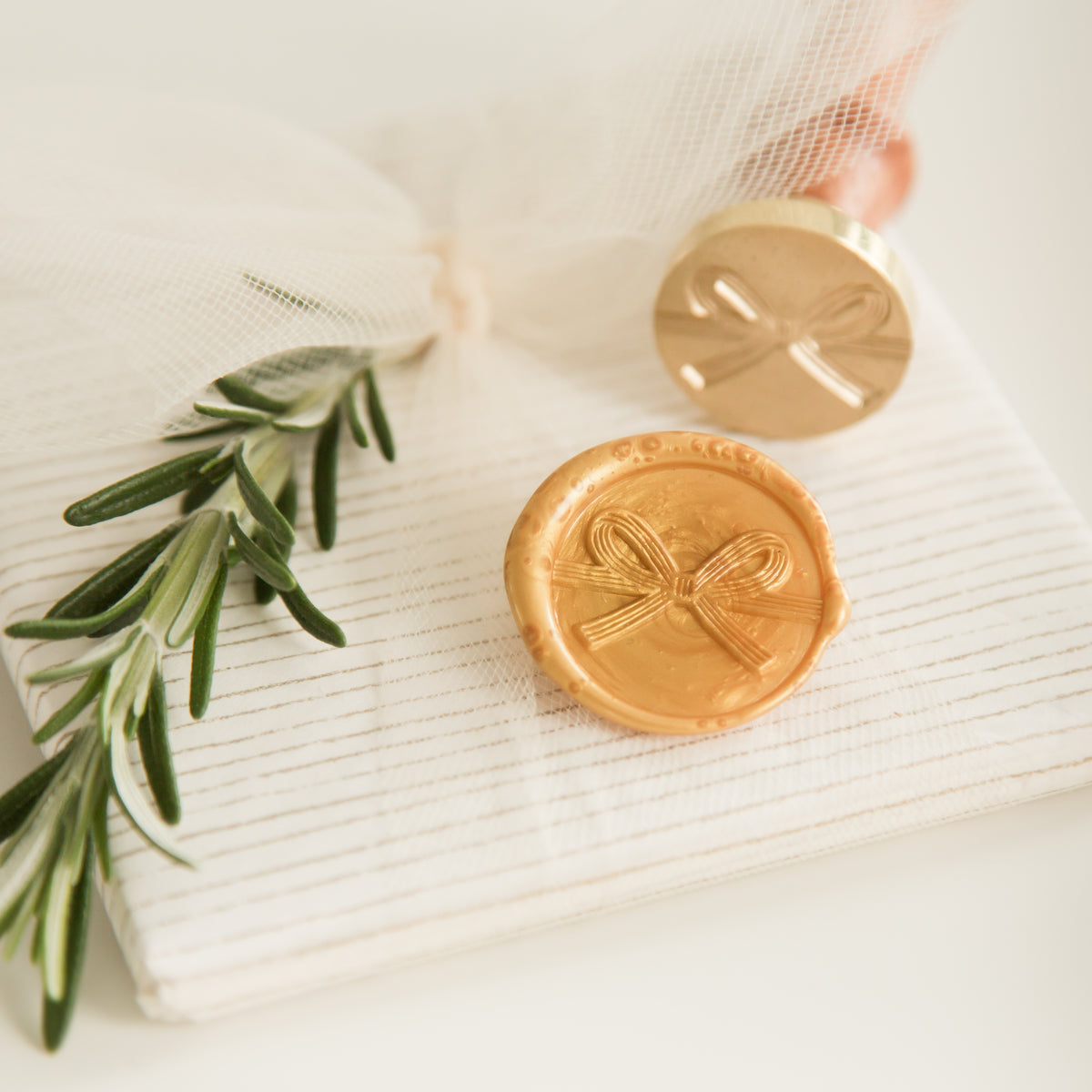 Strikje Wax Stempel