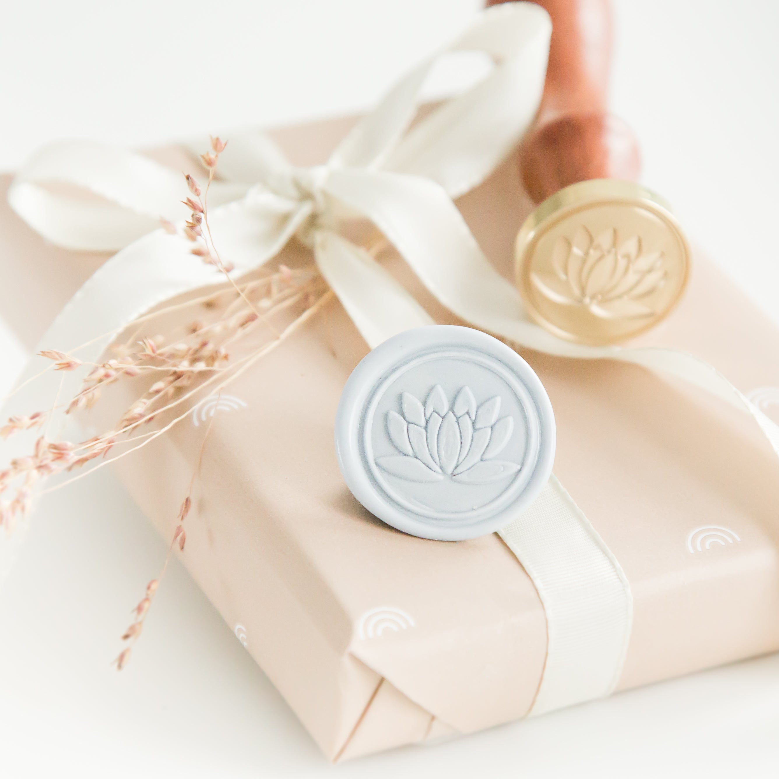 Lotus Bloem Wax Stempel