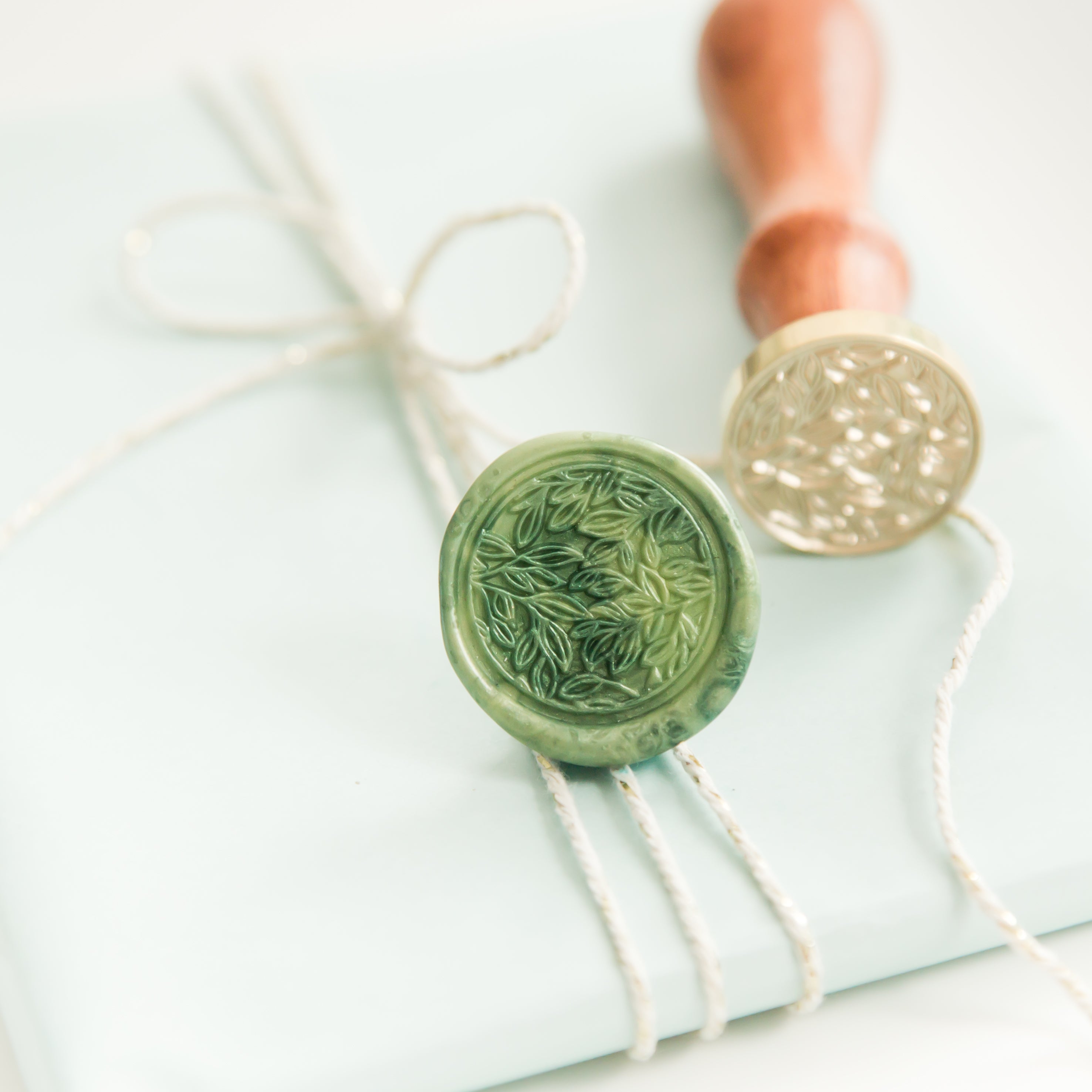 Bladeren Wax Stempel