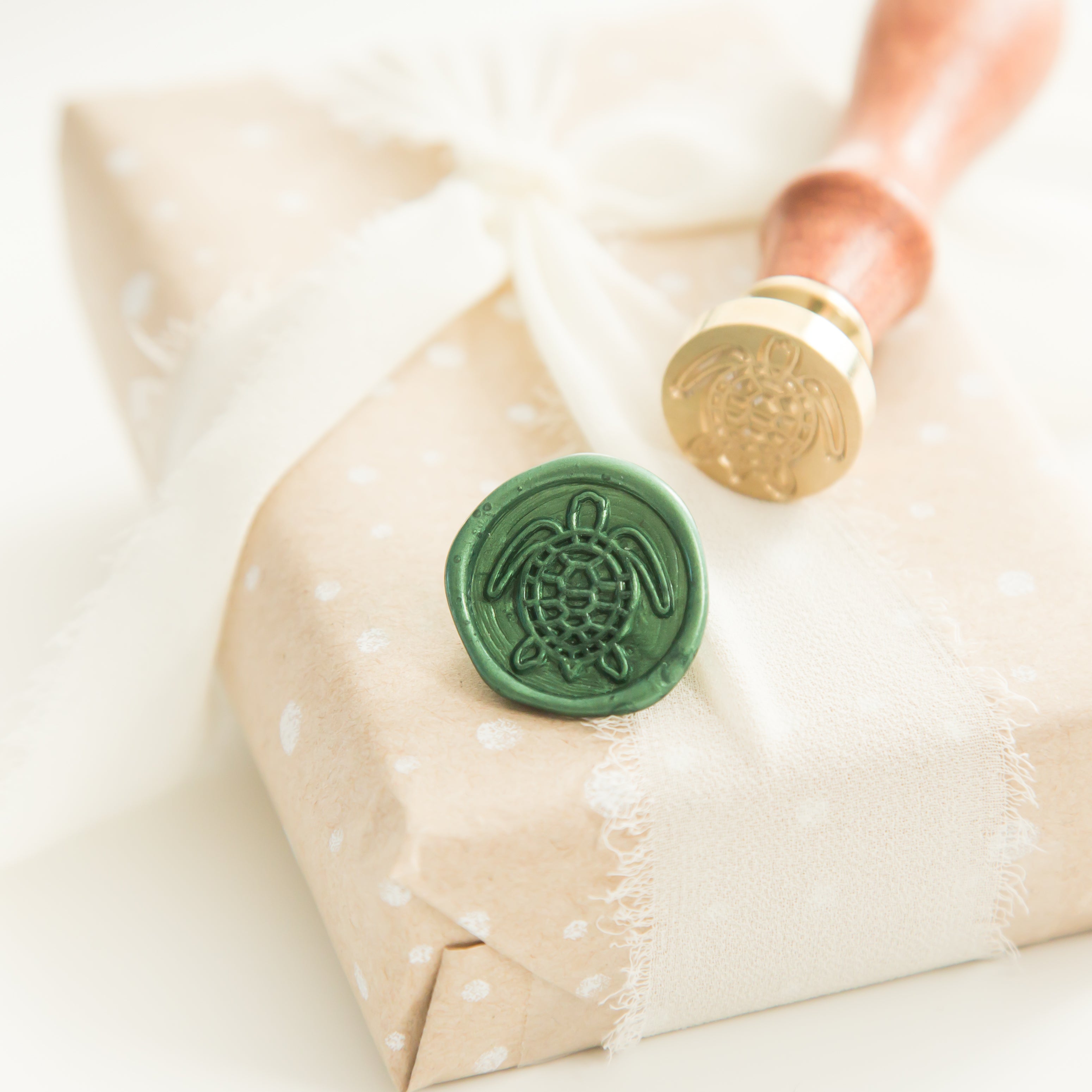 20mm Schildpad Wax Stempel