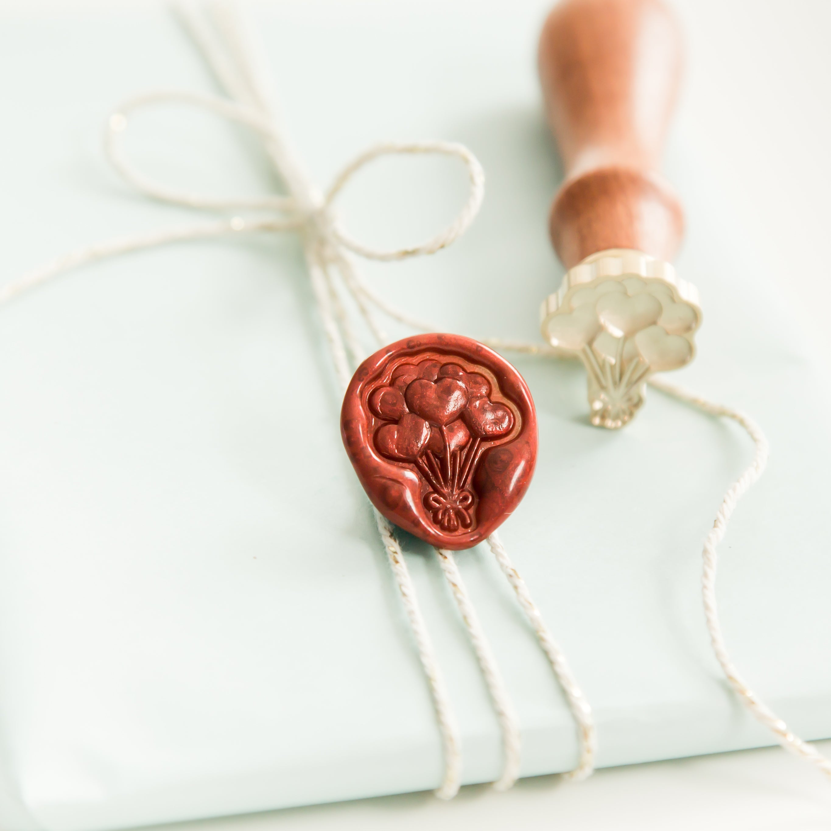 Hartjes Ballonnen Wax Stempel