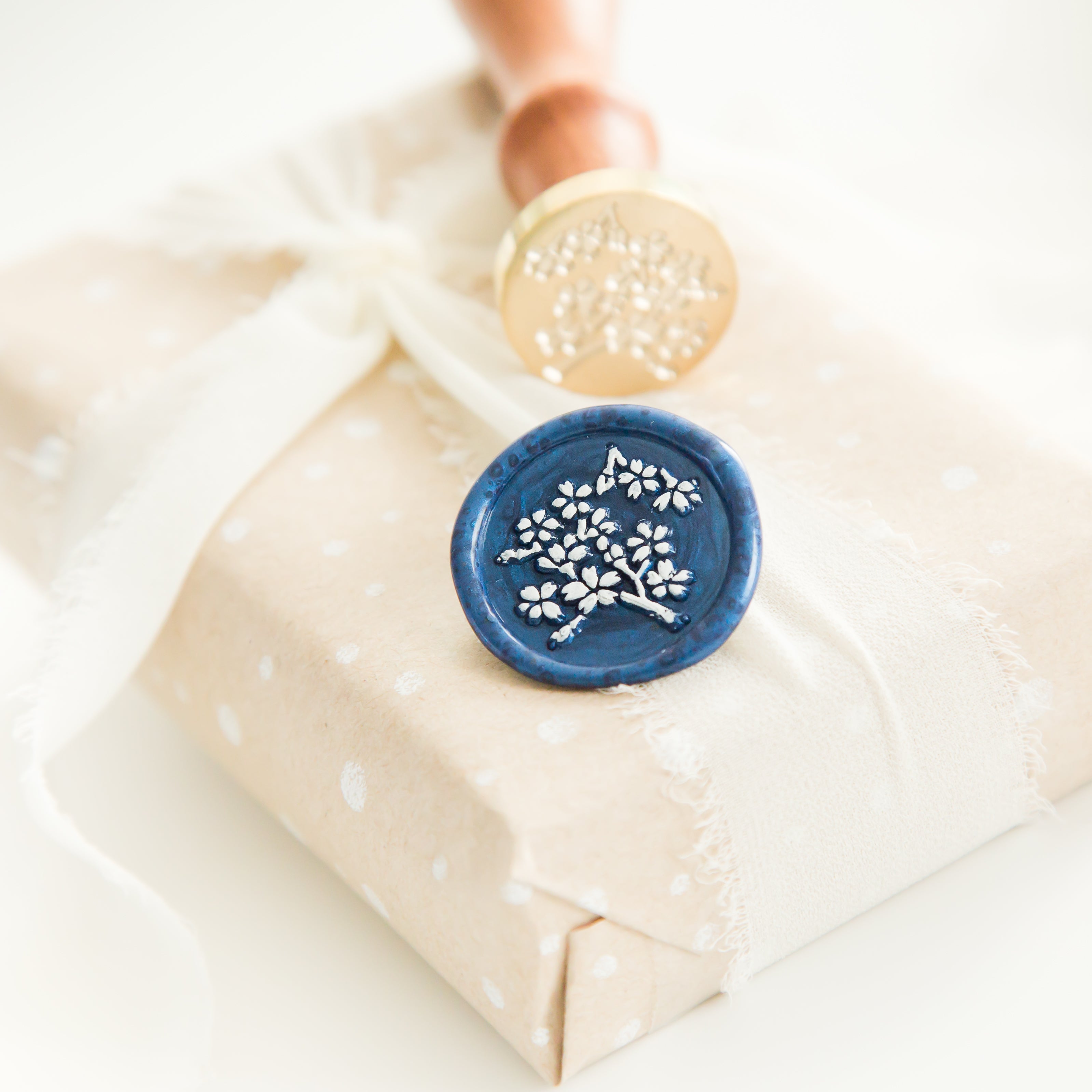 Bloesemboom Wax Stempel