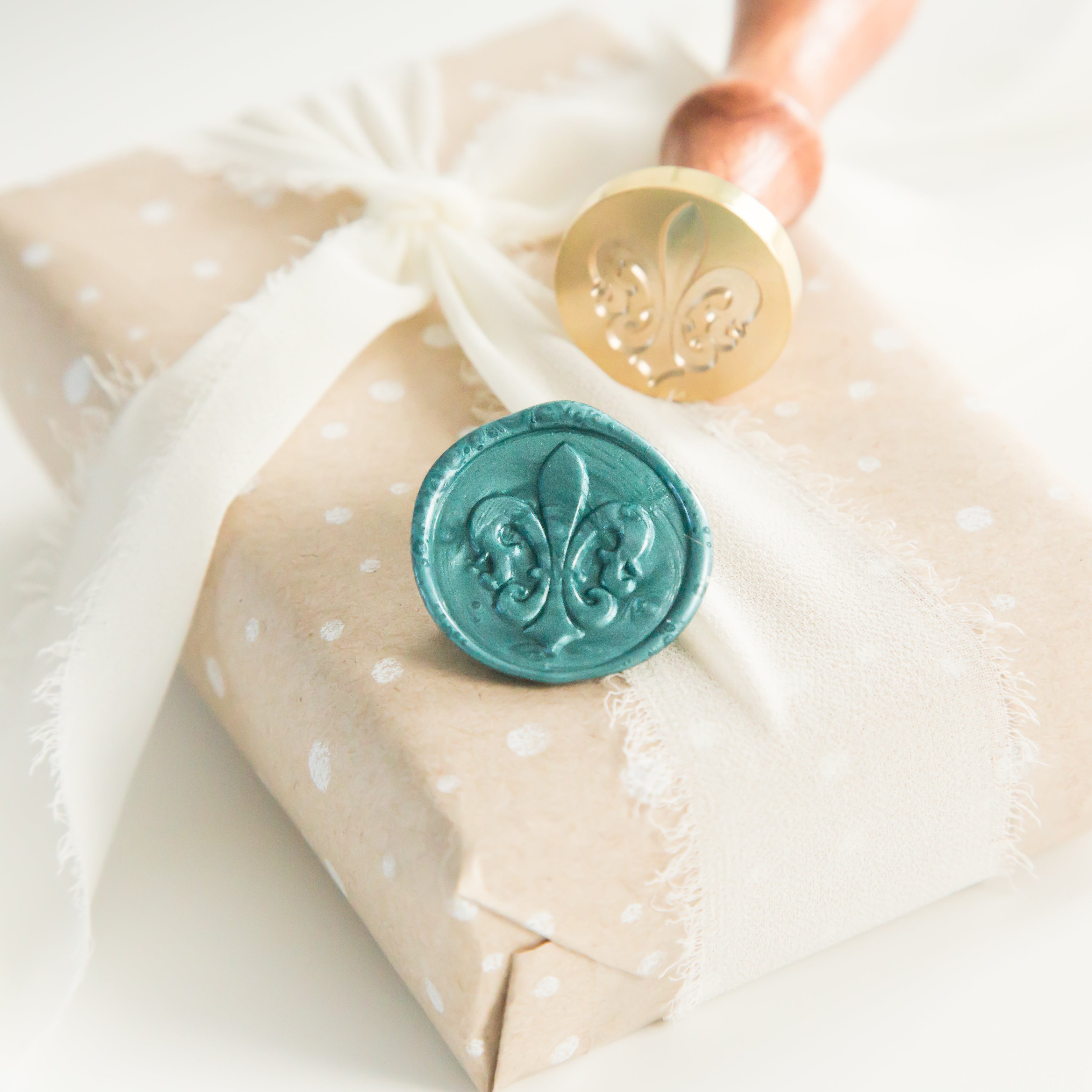 Fleur de Lis Wax Stempel