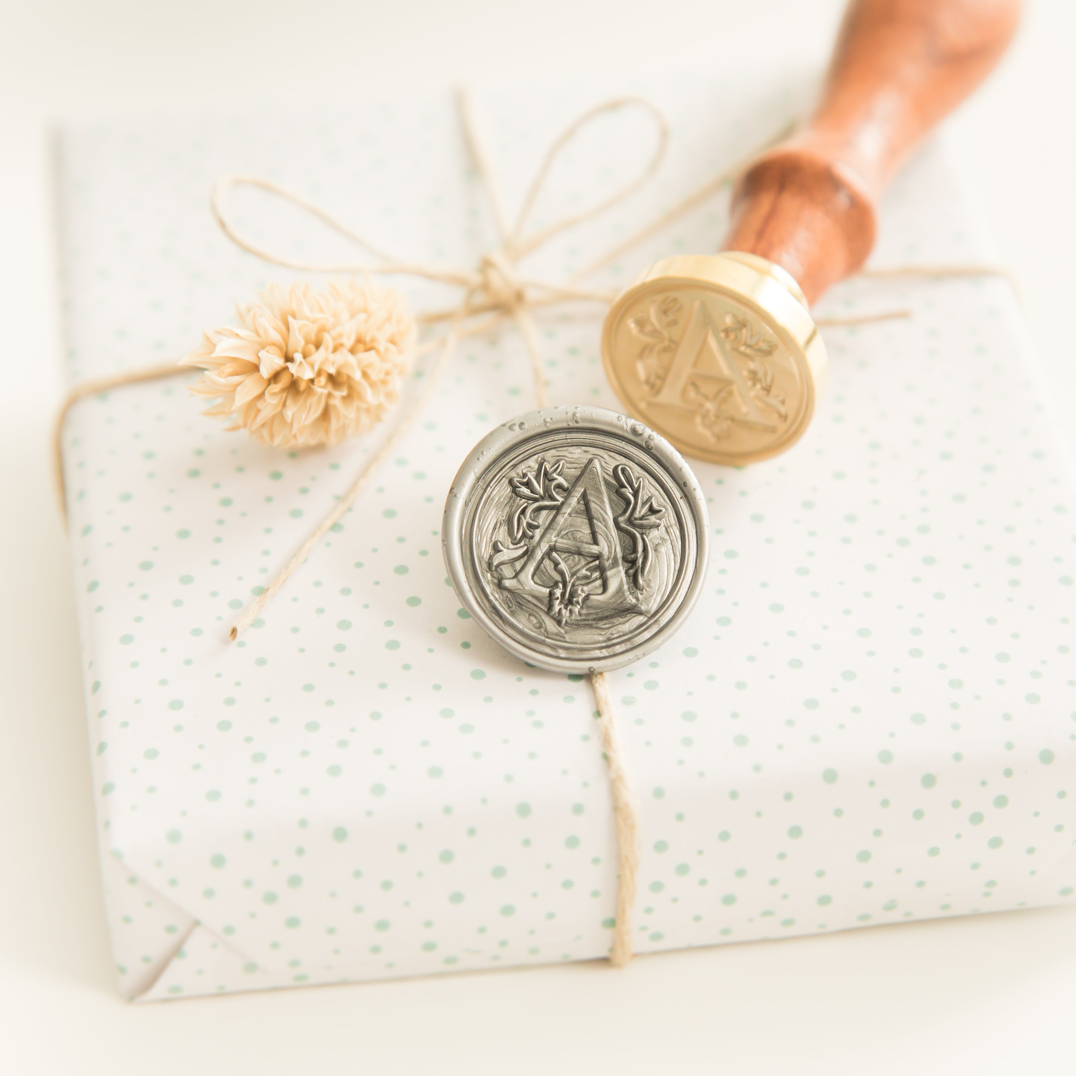 Letter A Wax Stempel