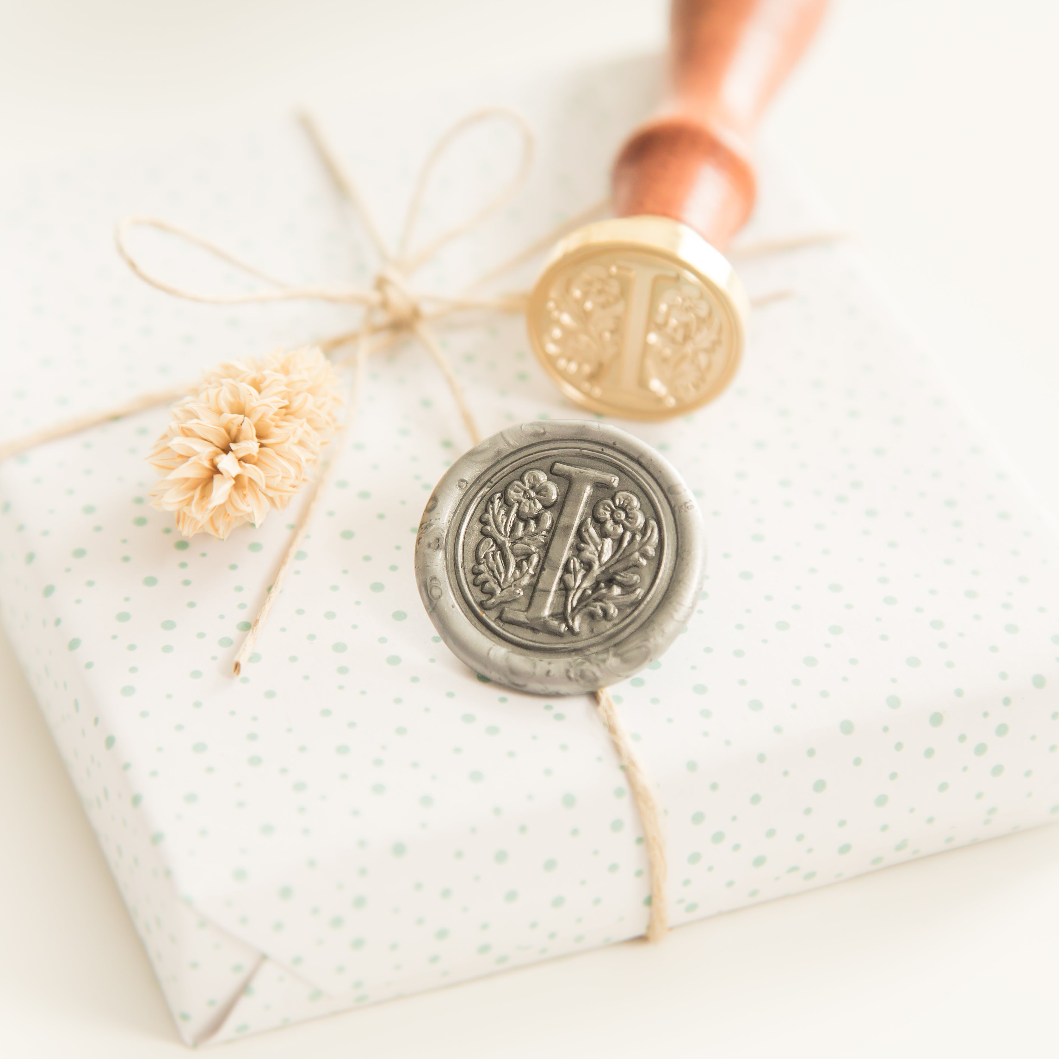 Letter I Wax Stempel