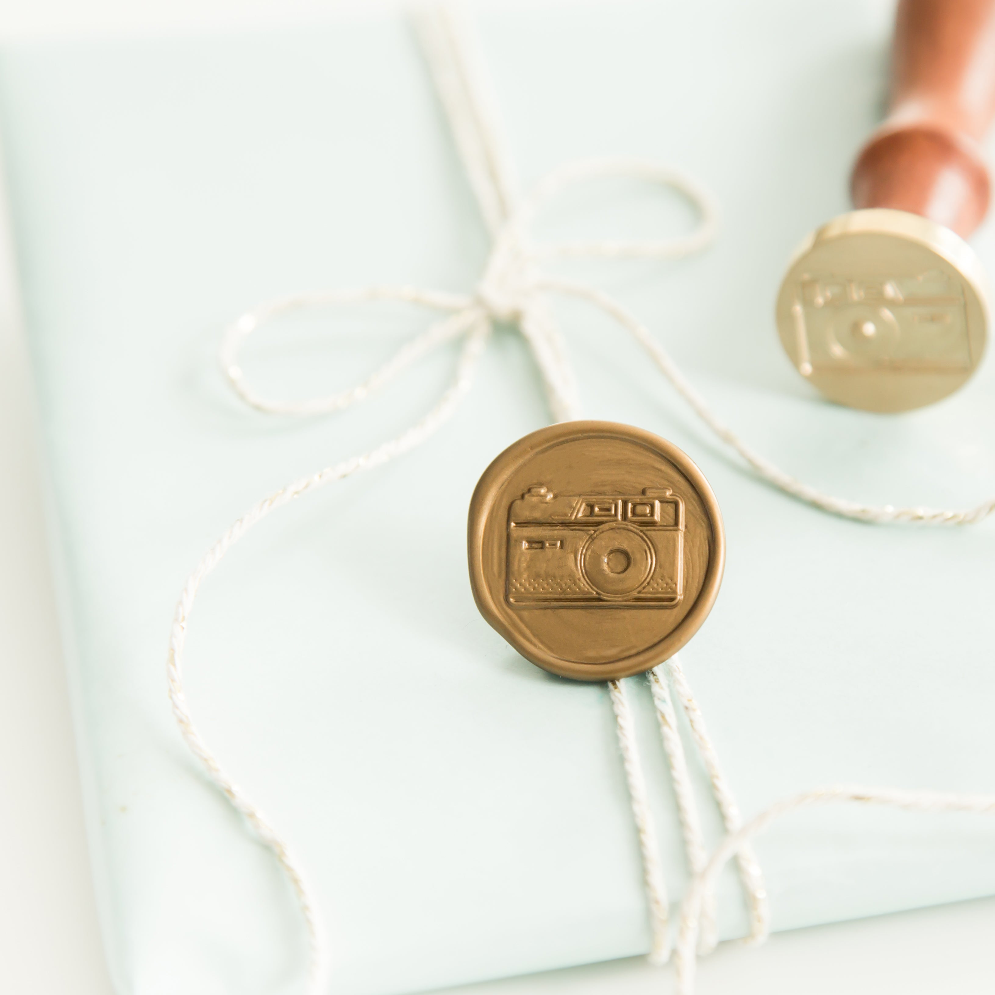 Fotocamera Wax Stempel